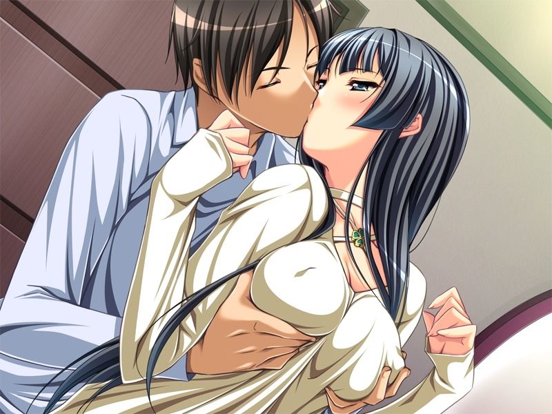 Erotic anime summary Erotic image of a girl who is kissing too erotic too lewd [secondary erotic] 13