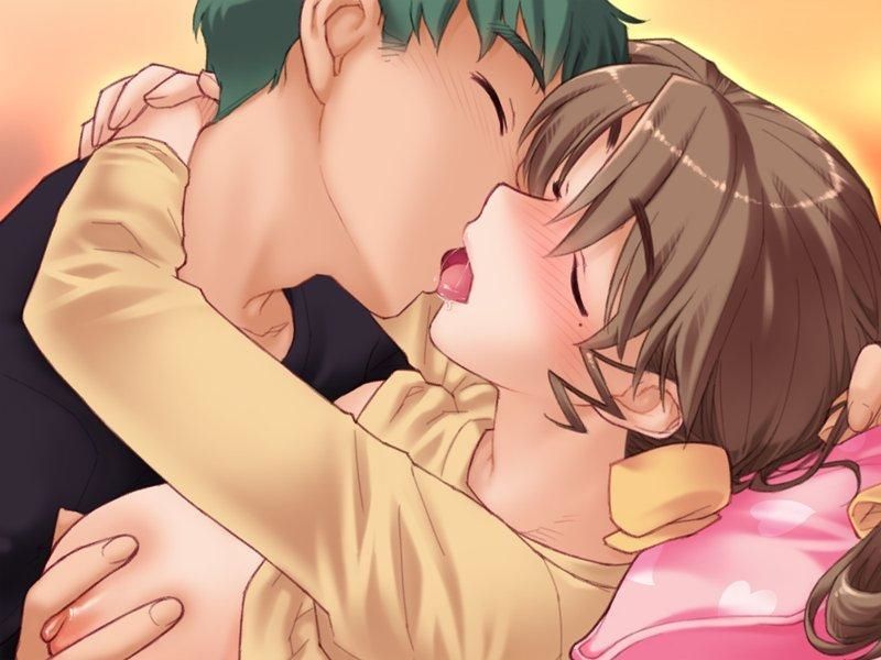 Erotic anime summary Erotic image of a girl who is kissing too erotic too lewd [secondary erotic] 8
