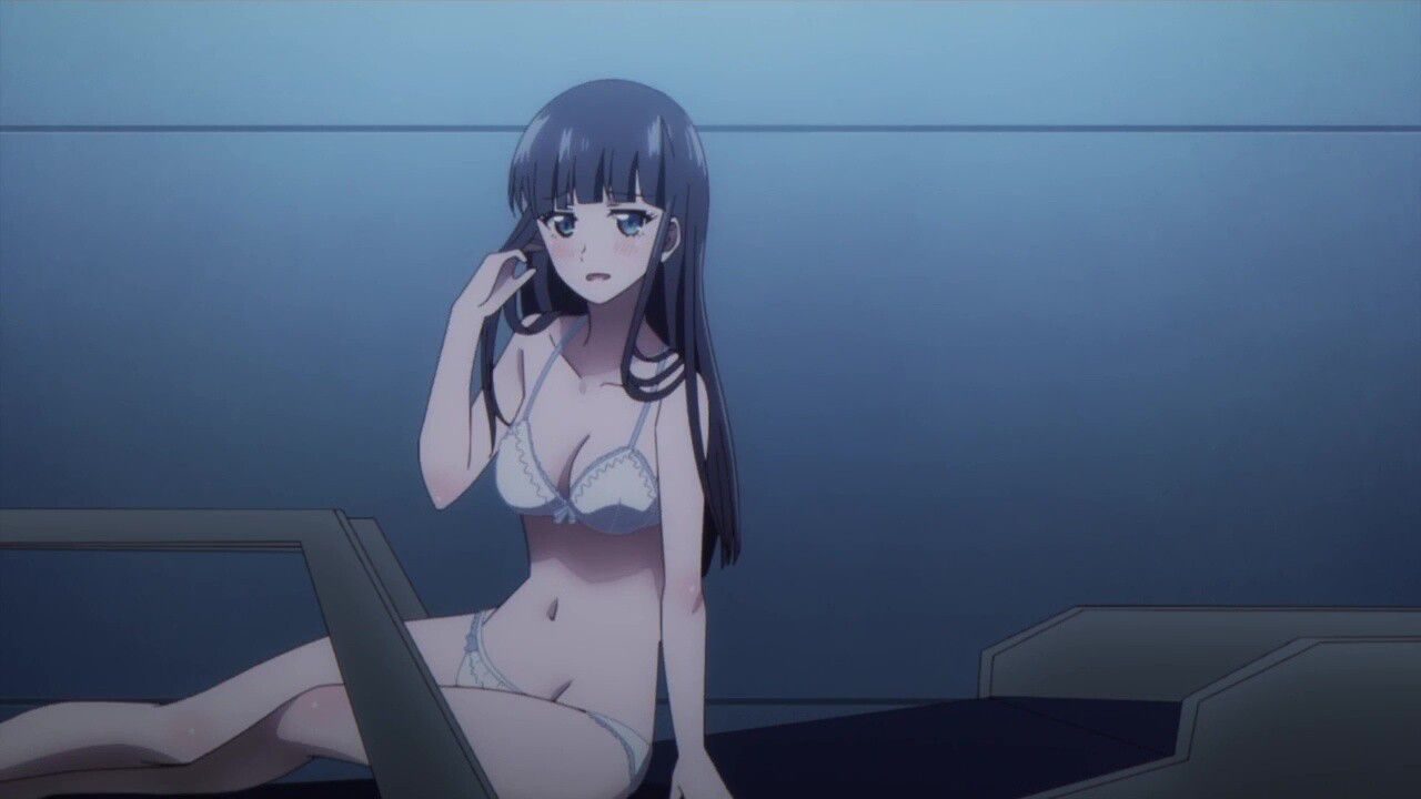 A scene where girls take off their erotic underwear and underwear in episode 1 of the anime "Magic High School Honor Student"! 10
