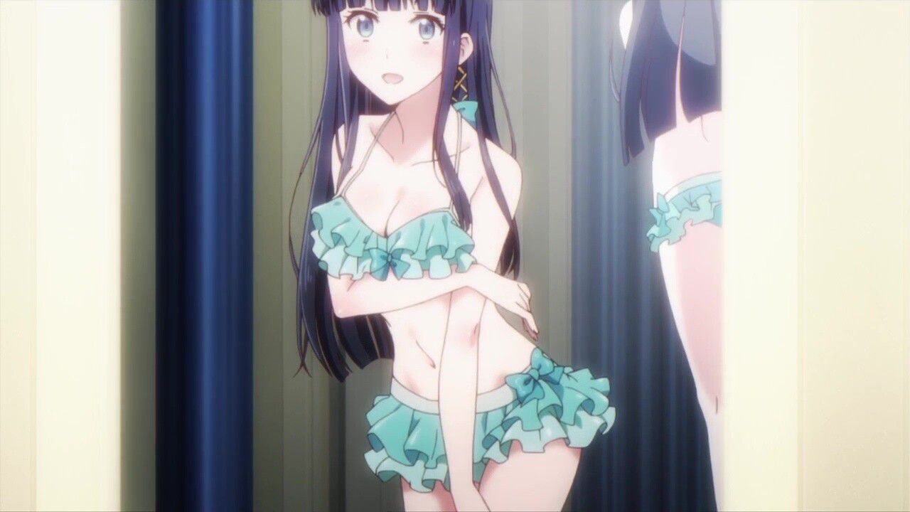 A scene where girls take off their erotic underwear and underwear in episode 1 of the anime "Magic High School Honor Student"! 27