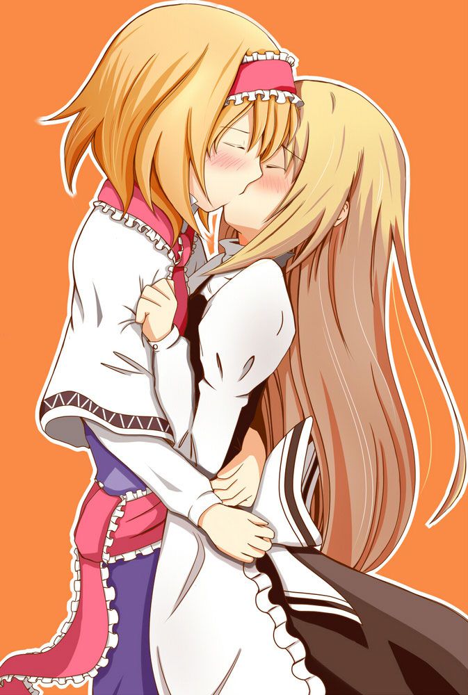 2D 48 images of girls kissing each other 22