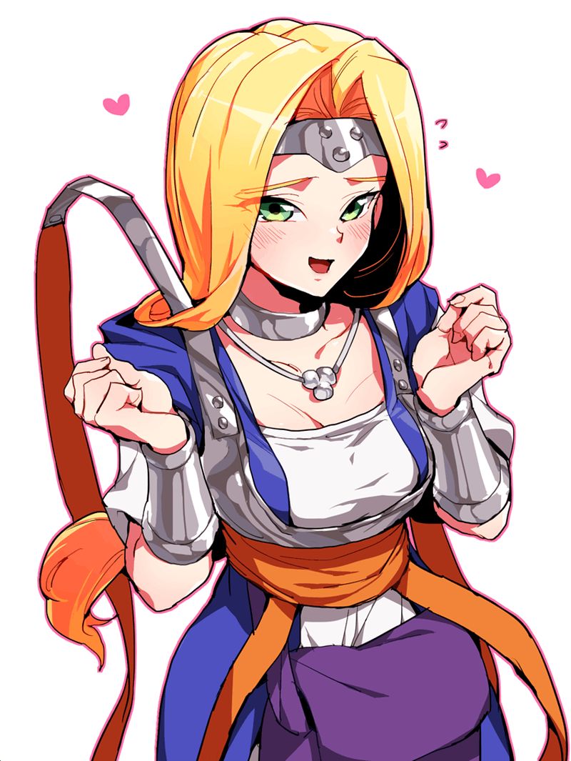 I've never played Dragon Quest, but Mireille is really ecchi, isn't she? 7