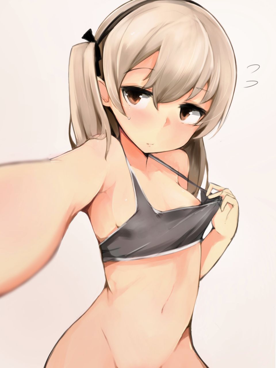Junior Brass Pobra Secondary erotic image that wants to be a junior bra or sports bra for a secondary small breast girl or a small loli girl 24