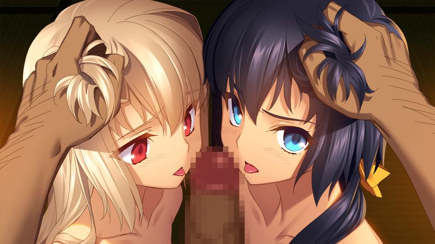 【Secondary erotic】 Here is the erotic image of lewd girls who enjoy 3P play 16