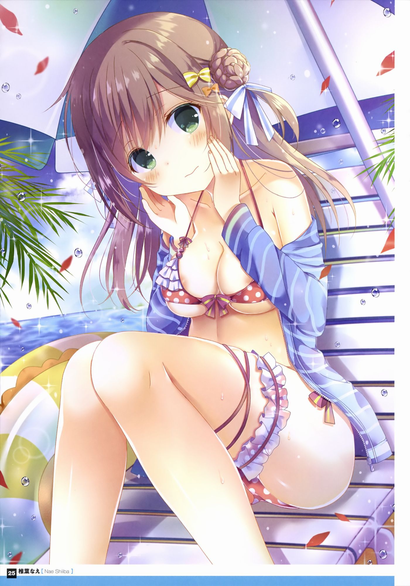[Secondary erotic] erotic image of a girl wearing a cute swimsuit and showing off a body [50 sheets] 4