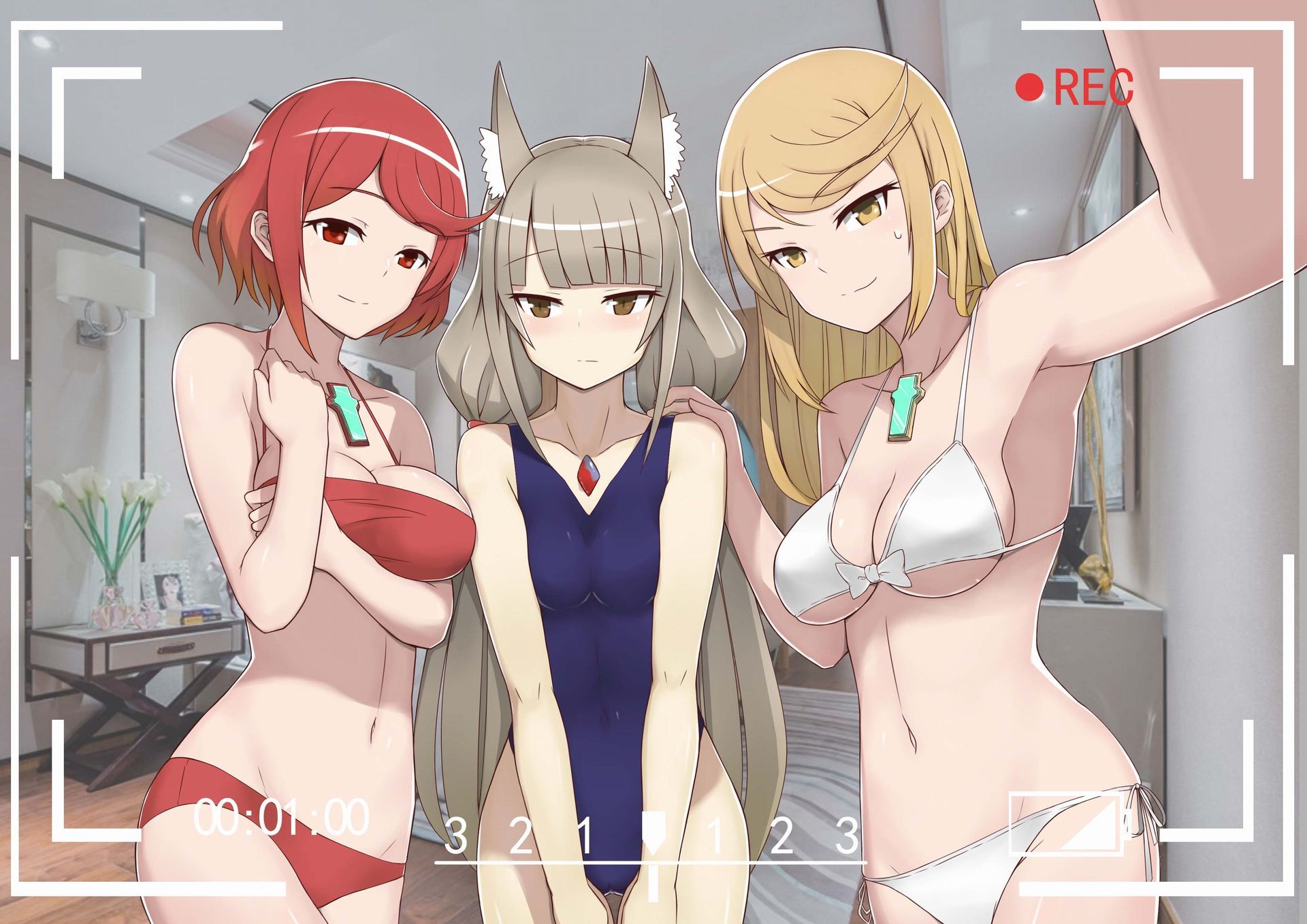 Erotic anime summary Beautiful girls who take erotic selfies to have them onaneta [secondary erotic] 3