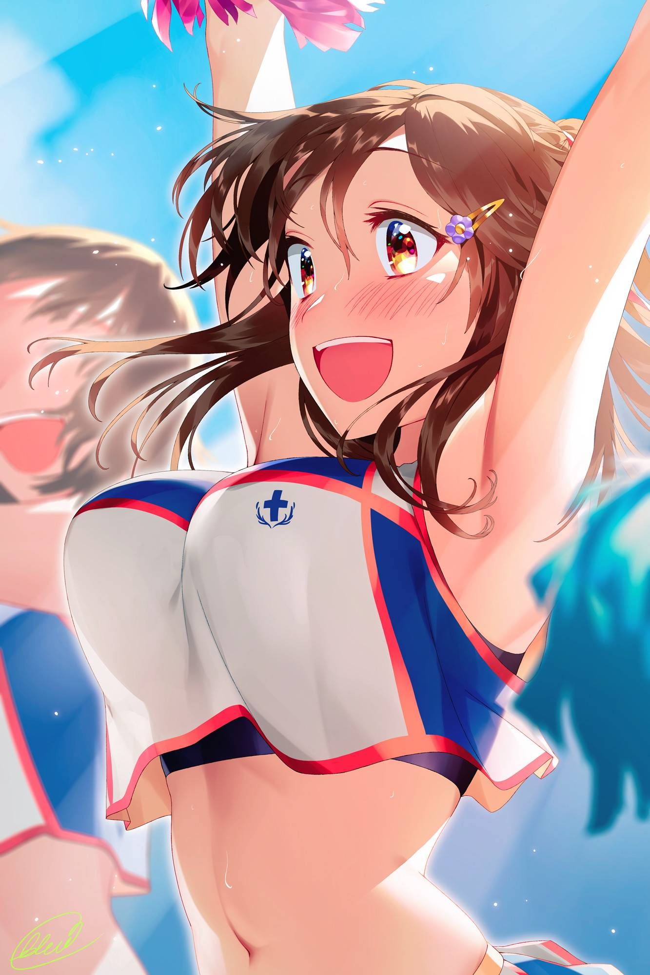 I want to pull it out with the secondary erotic image of the cheerleader! 17