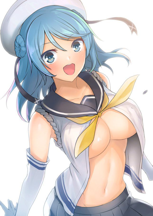 【Fleet Collection Erotic Image】 The secret room for those who want to see the ahe face of urakaze is here! 12