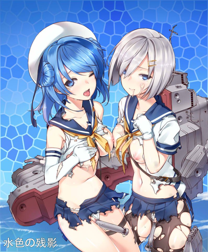 【Fleet Collection Erotic Image】 The secret room for those who want to see the ahe face of urakaze is here! 3