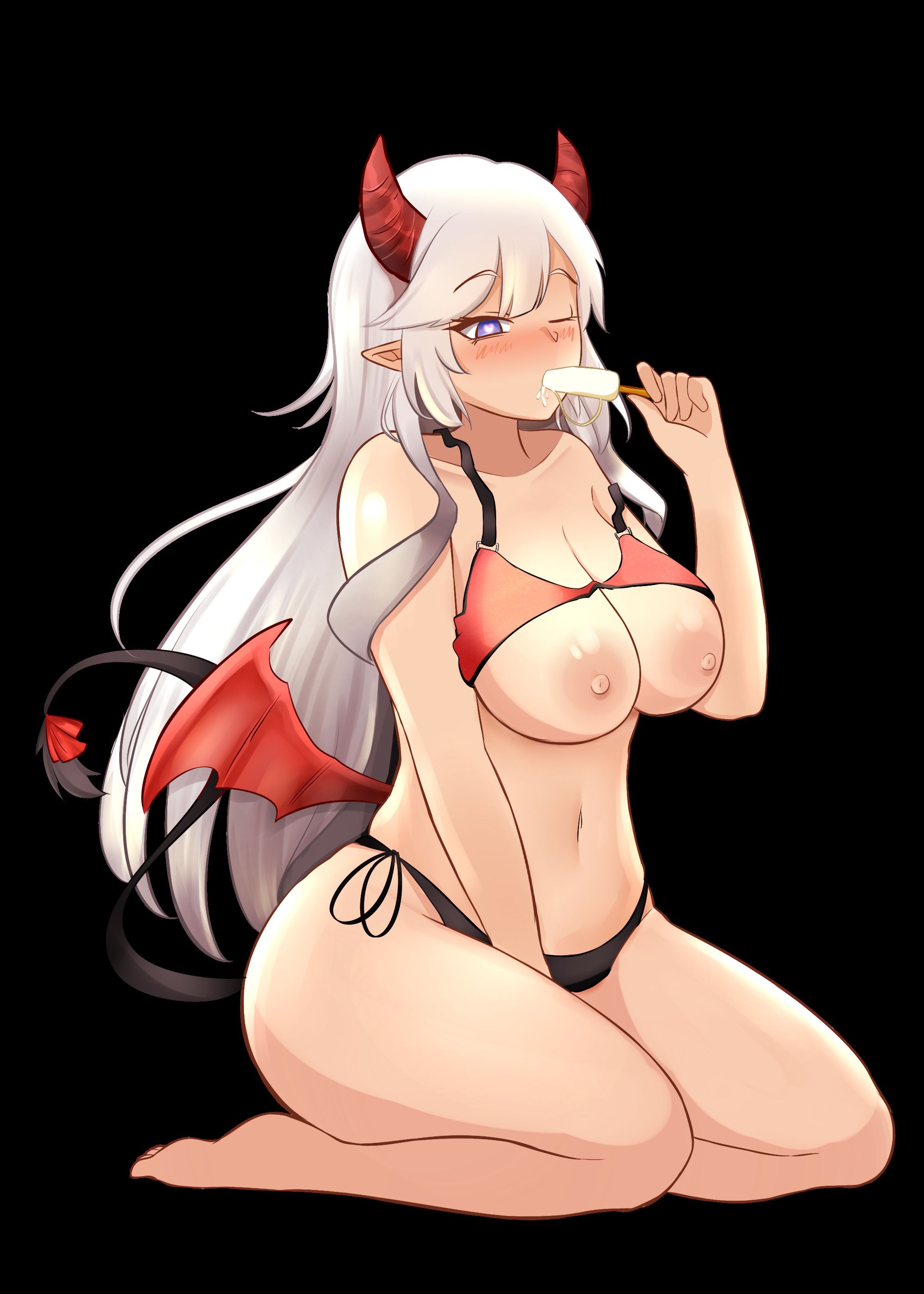 [Erocora character material] PNG background transparent erotic image such as anime character Part 378 24