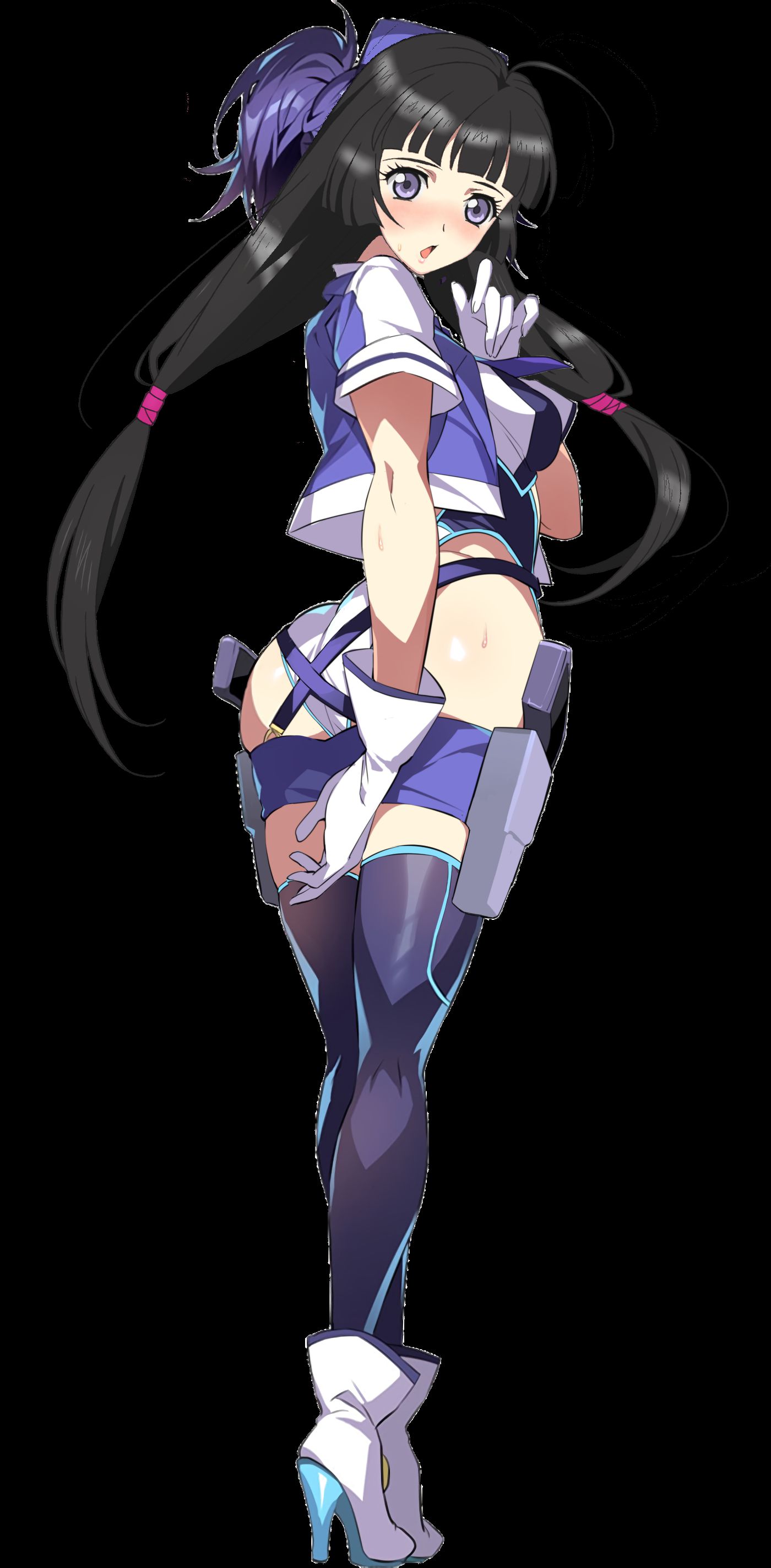 [Erocora character material] PNG background transparent erotic image such as anime character Part 378 36