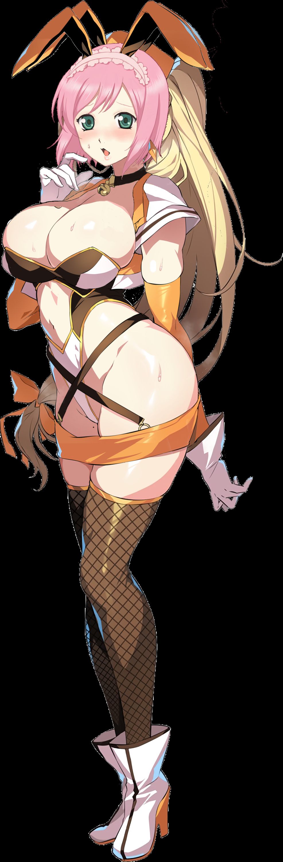 [Erocora character material] PNG background transparent erotic image such as anime character Part 378 37