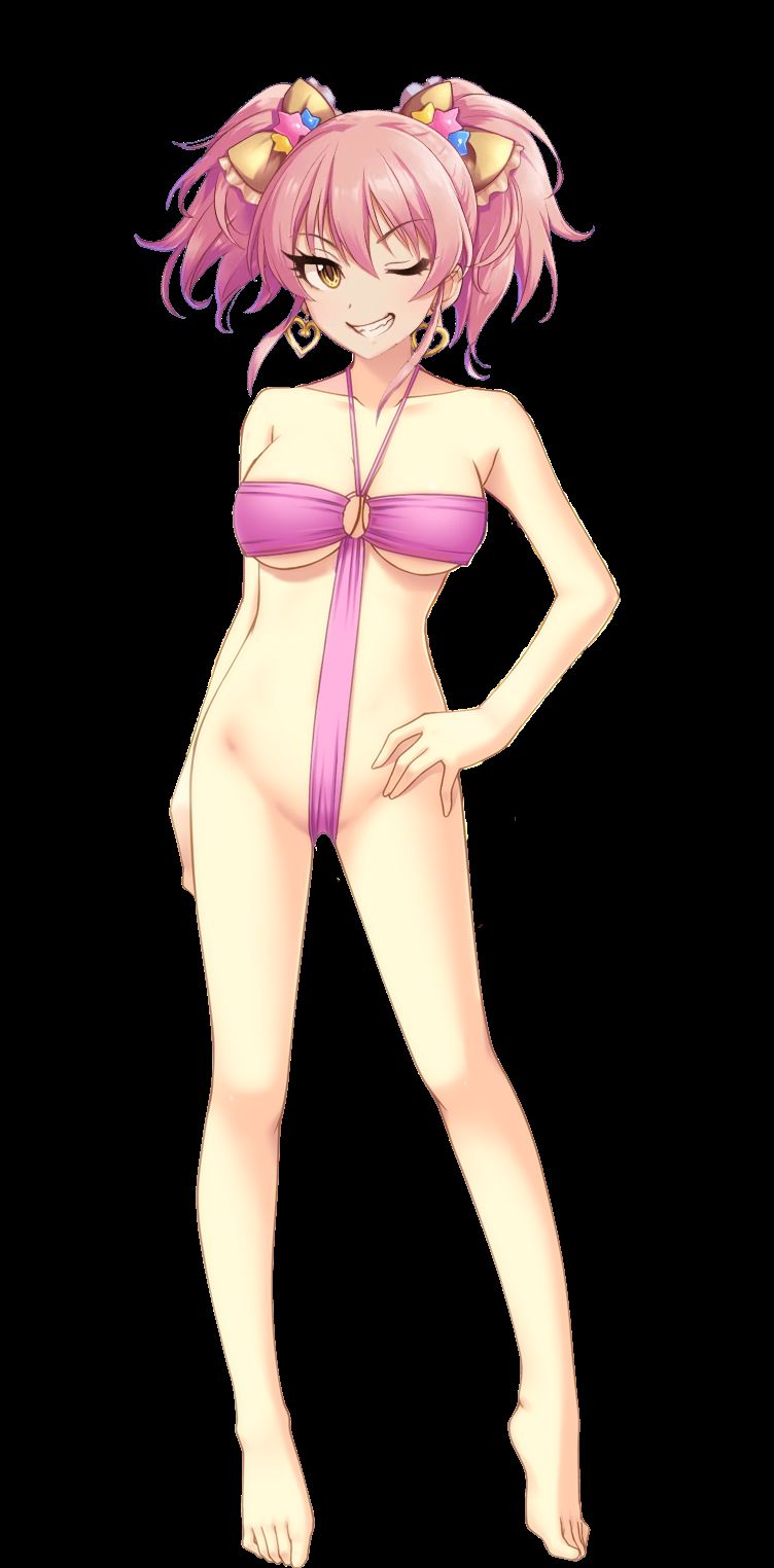 [Erocora character material] PNG background transparent erotic image such as anime character Part 378 39