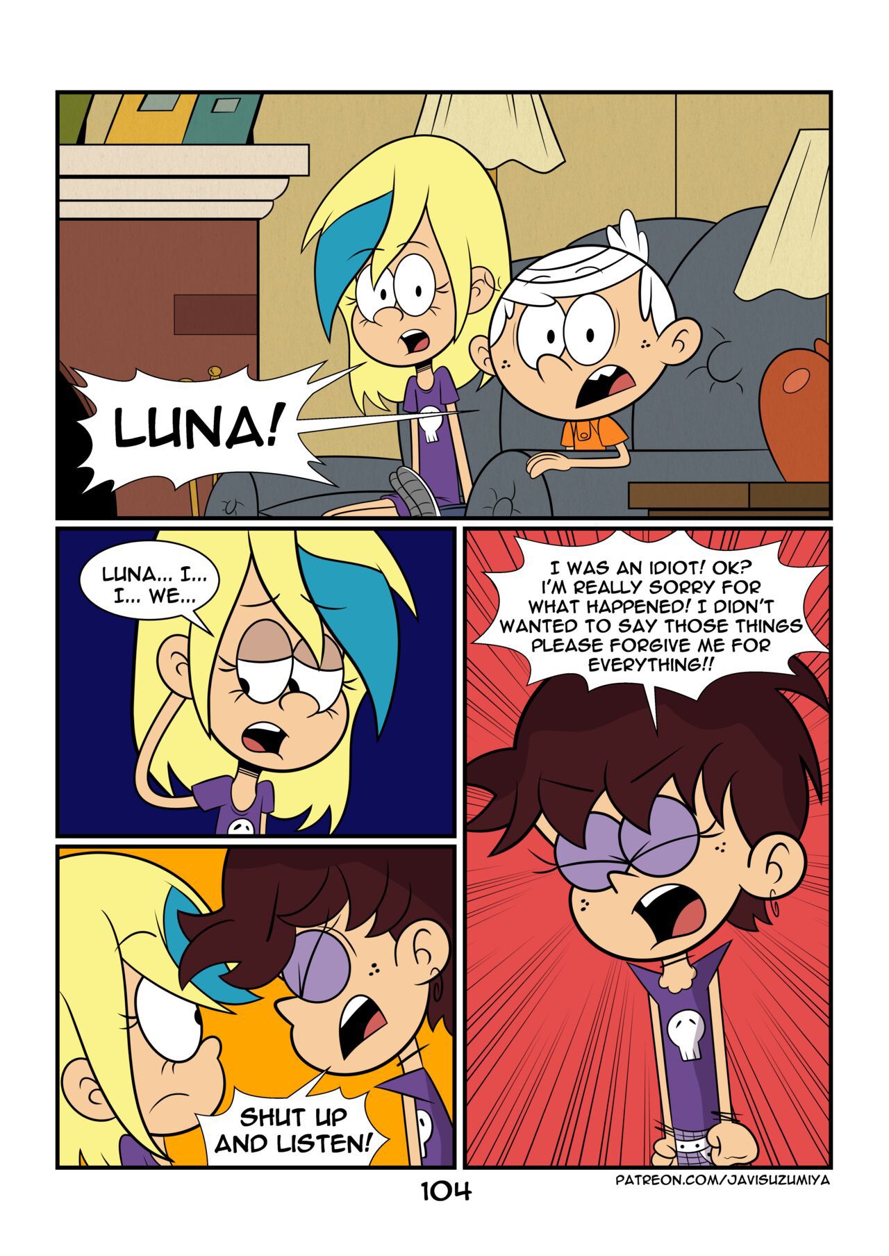 [JaviSuzumiya] It's (Not) Your Fault (The Loud House) [English] 111