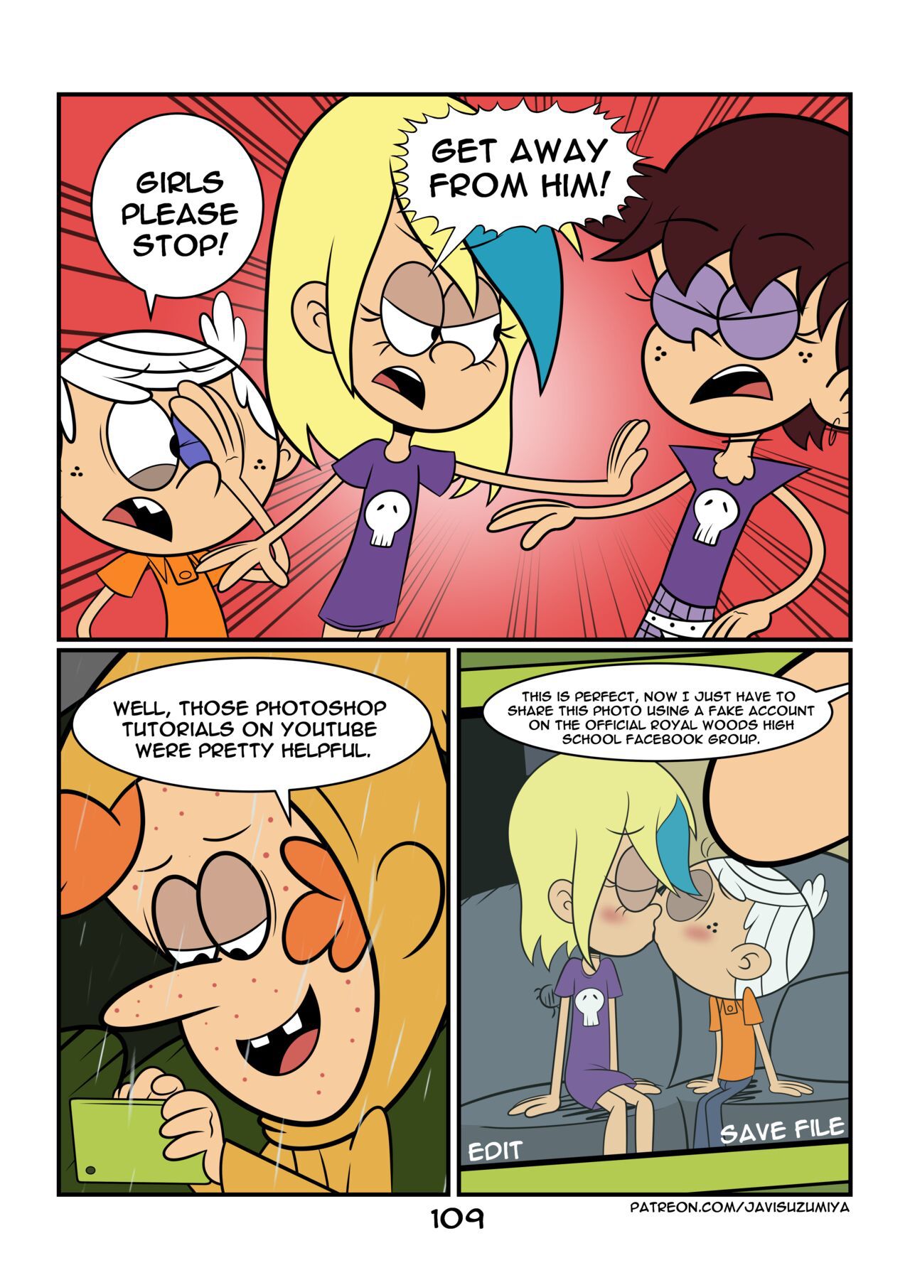 [JaviSuzumiya] It's (Not) Your Fault (The Loud House) [English] 116