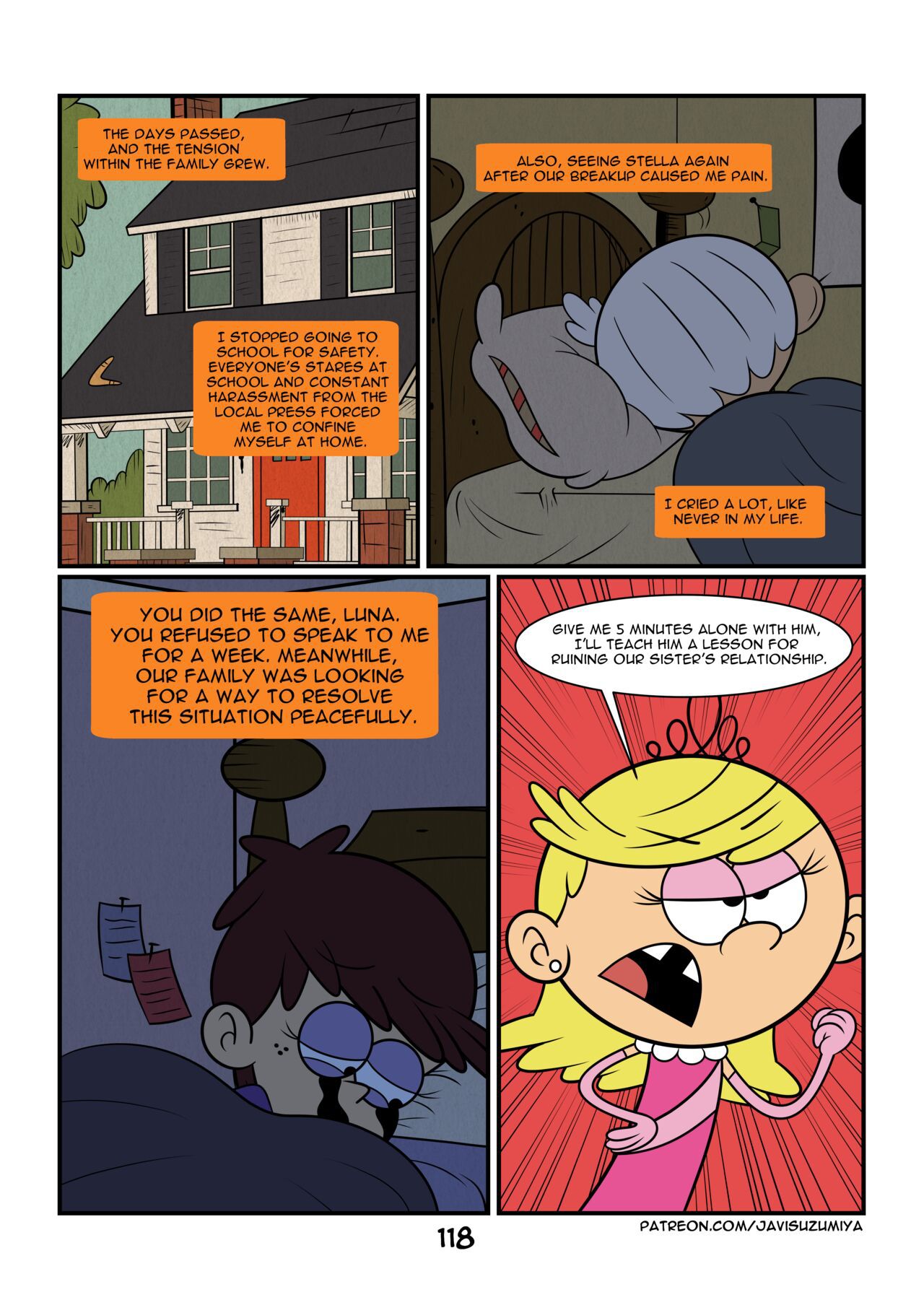 [JaviSuzumiya] It's (Not) Your Fault (The Loud House) [English] 125