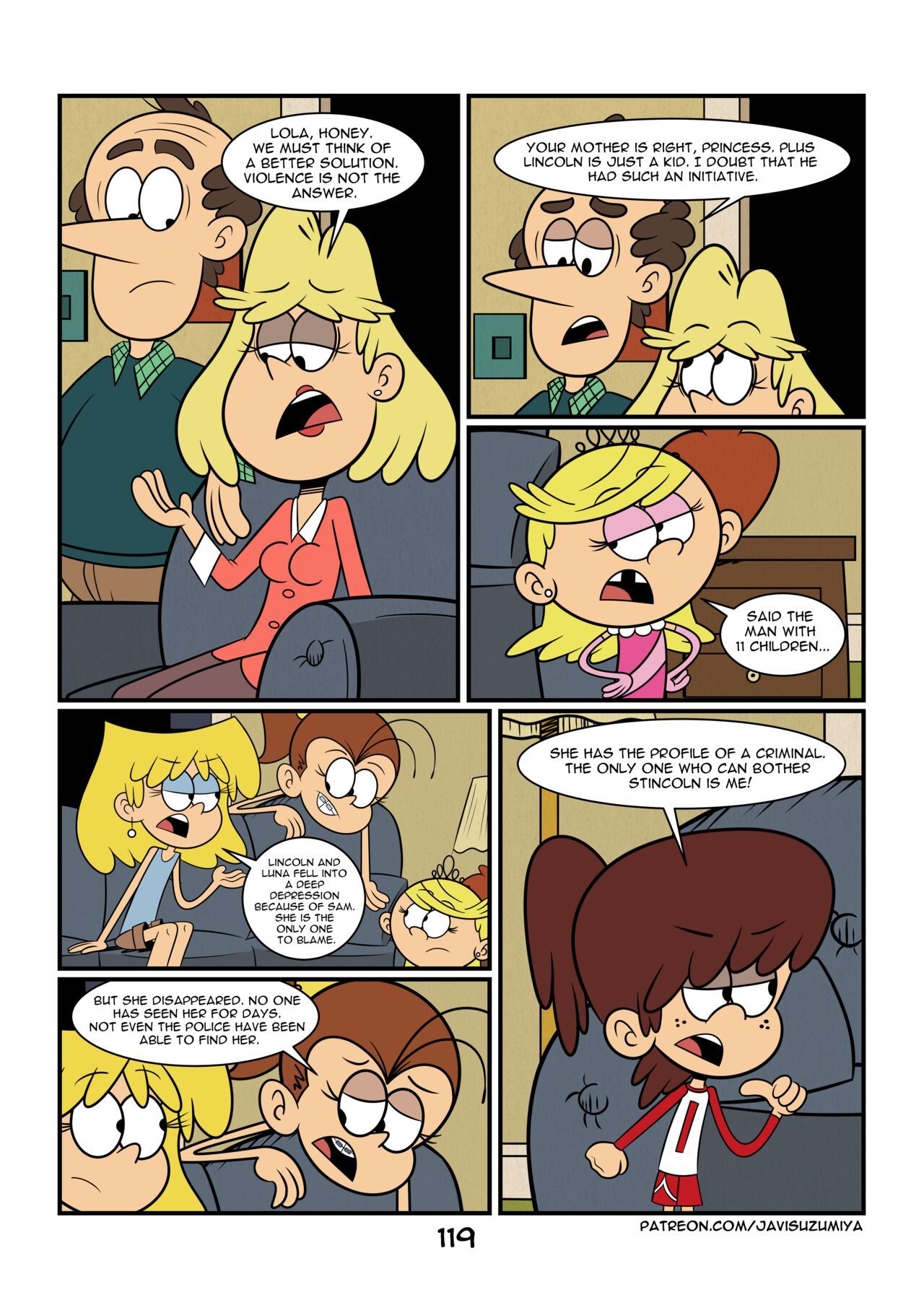 [JaviSuzumiya] It's (Not) Your Fault (The Loud House) [English] 126