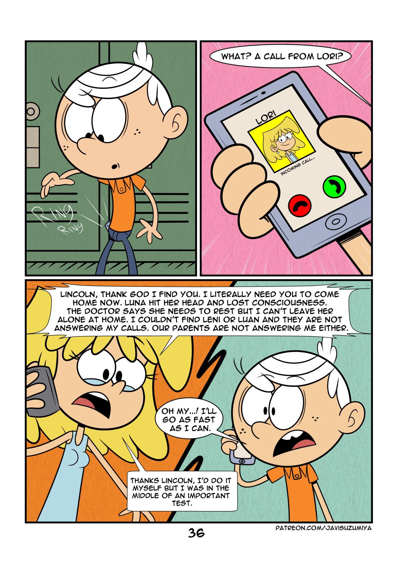 [JaviSuzumiya] It's (Not) Your Fault (The Loud House) [English] 43