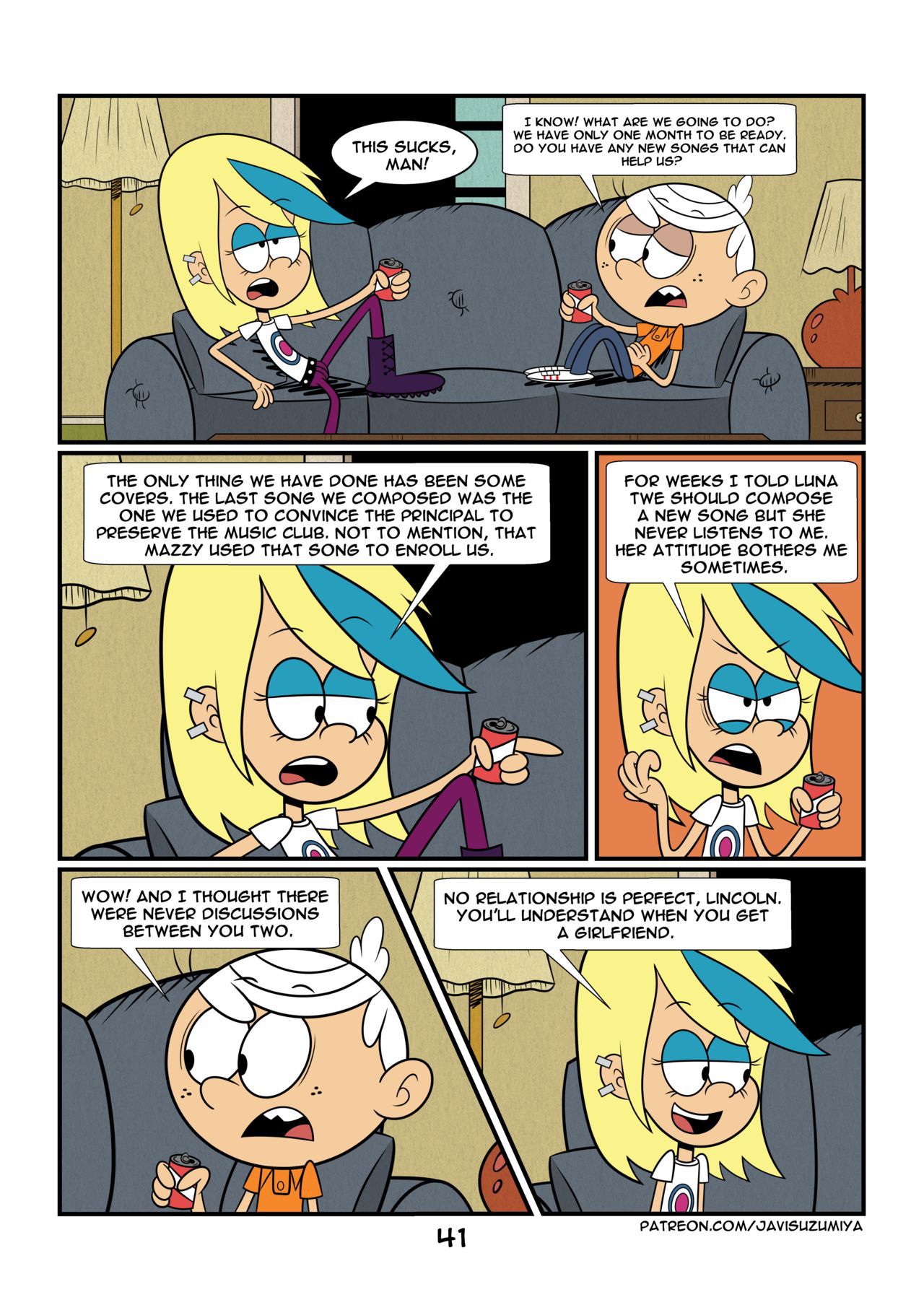 [JaviSuzumiya] It's (Not) Your Fault (The Loud House) [English] 48