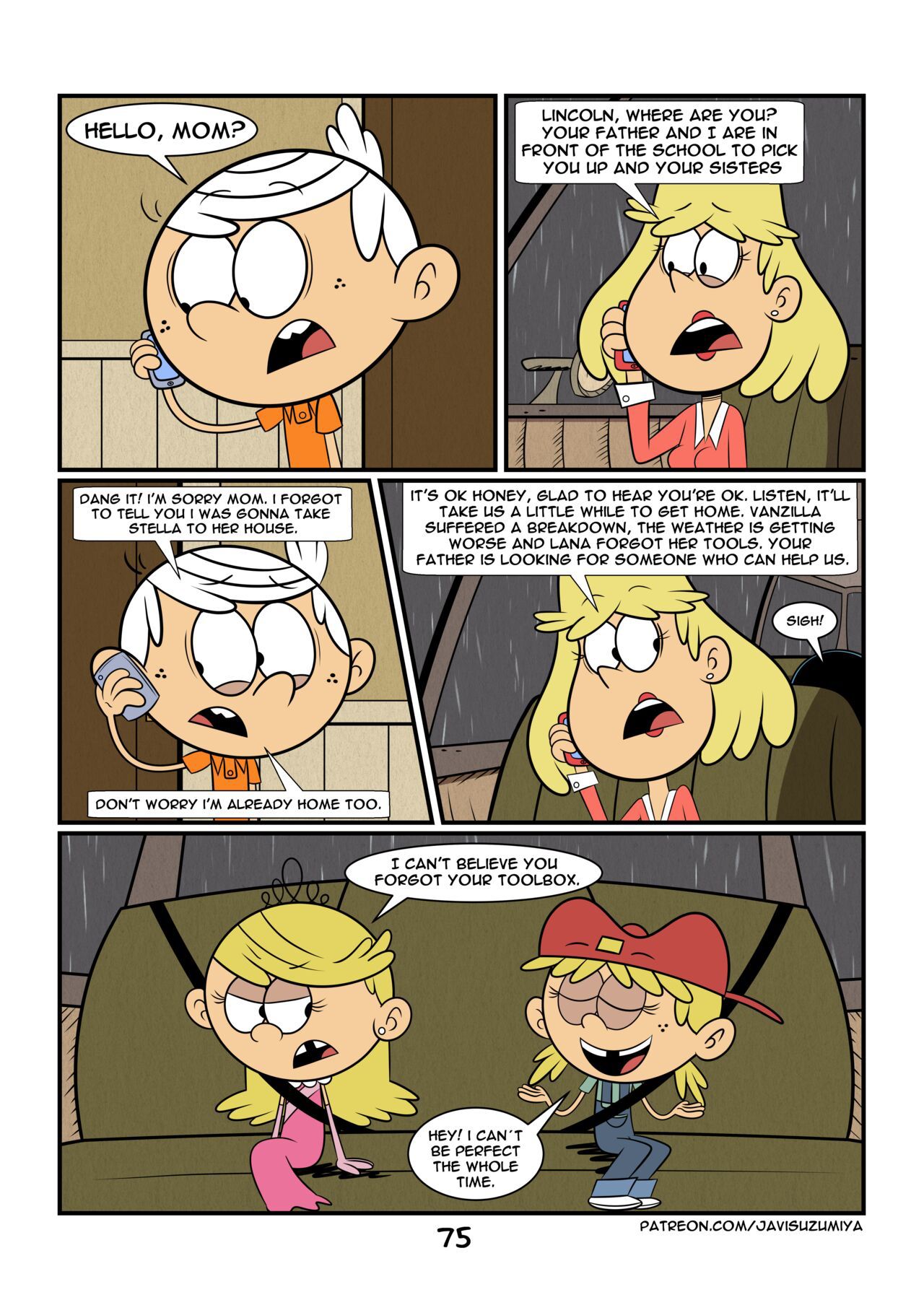 [JaviSuzumiya] It's (Not) Your Fault (The Loud House) [English] 82