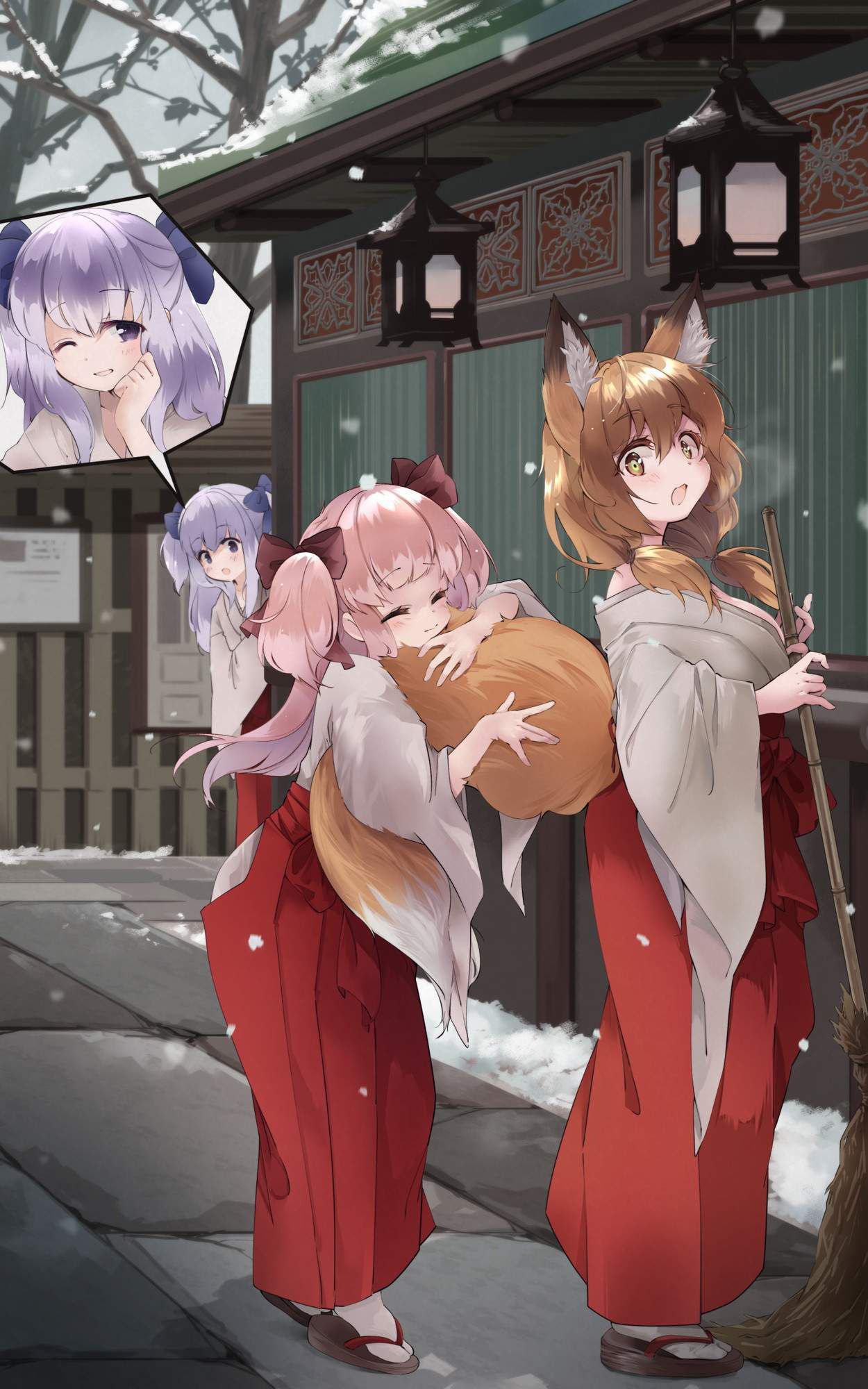 【Holidays】Neat, pretty and a little ecchi? Images of priestesses &amp; gods will be gathered~ 33