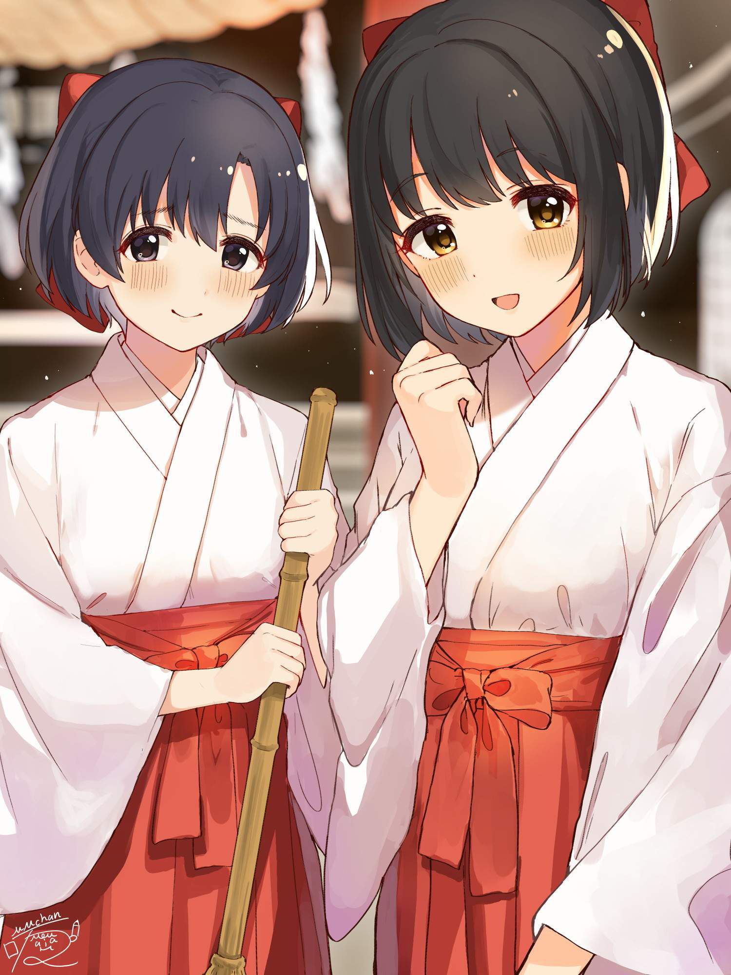 【Holidays】Neat, pretty and a little ecchi? Images of priestesses &amp; gods will be gathered~ 34