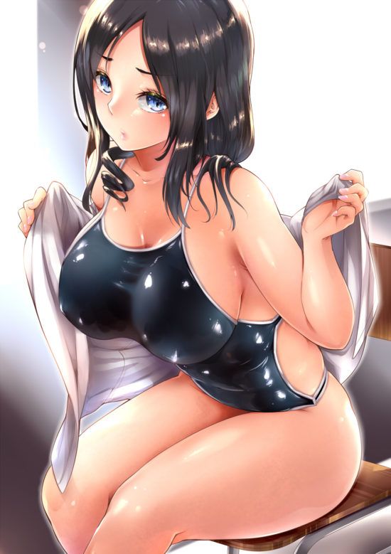 【Secondary erotic】 Here is an erotic image of a girl who seems to have and ass 10