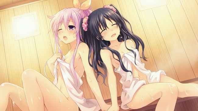 Erotic anime summary beautiful girls of a beautiful figure with a bath towel [40 sheets] 28