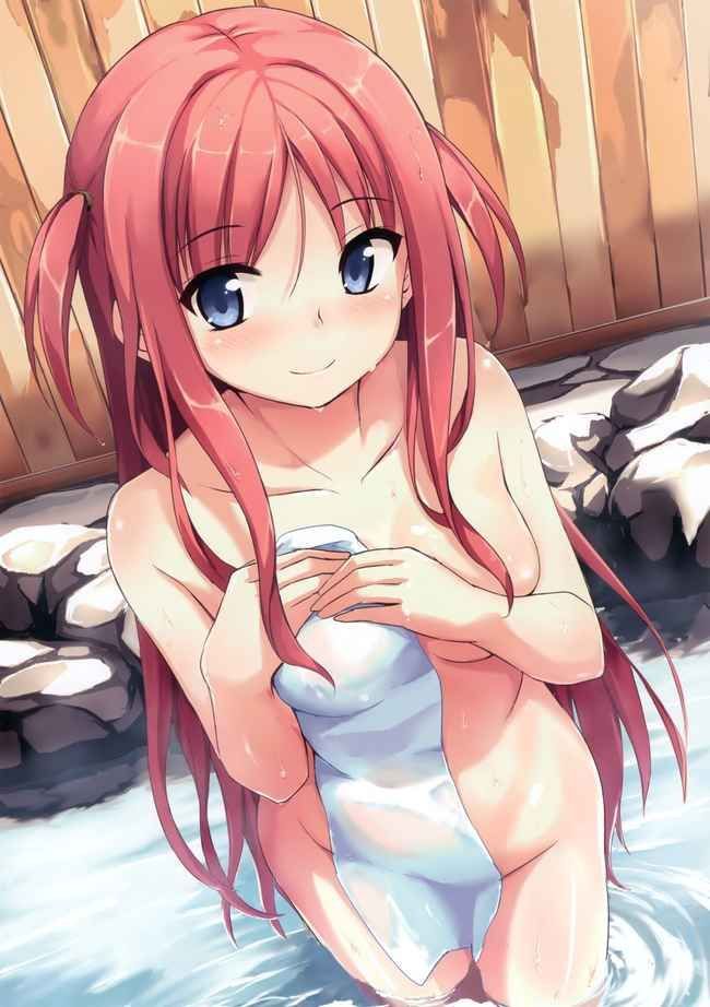 Erotic anime summary beautiful girls of a beautiful figure with a bath towel [40 sheets] 3