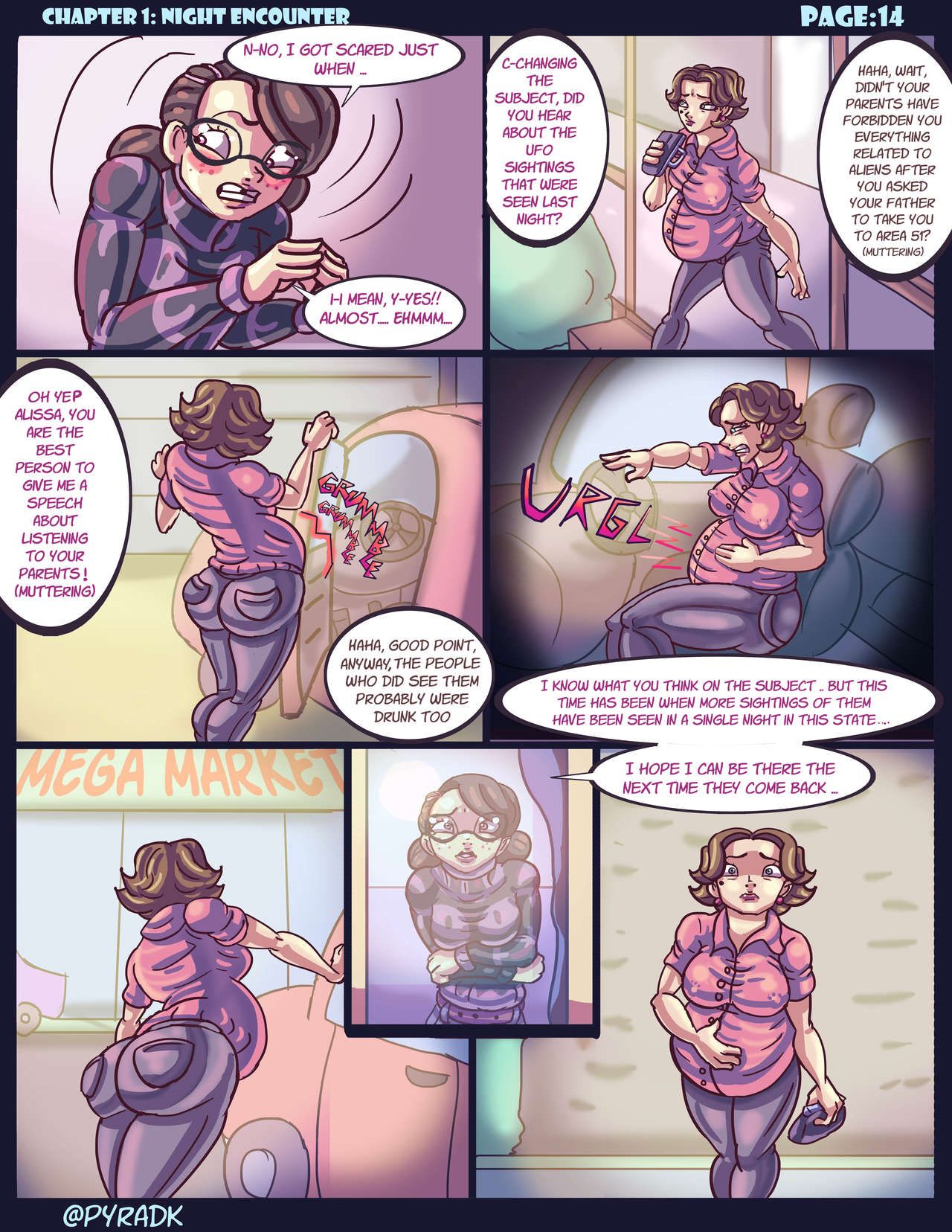 Alien Pregnancy Comic (PyraDK Version) Ongoing 15