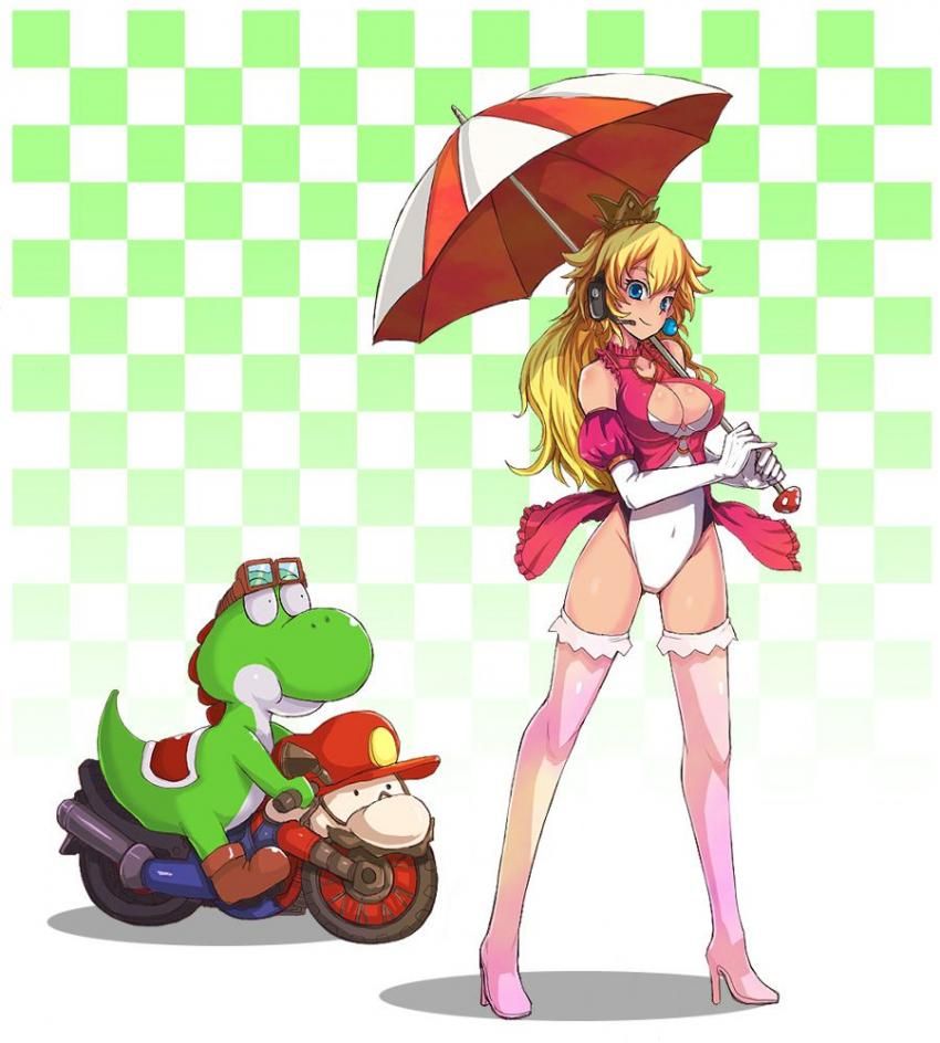 Peach Princess's erotic secondary erotic images are full of boobs! 【Super Mario】 7