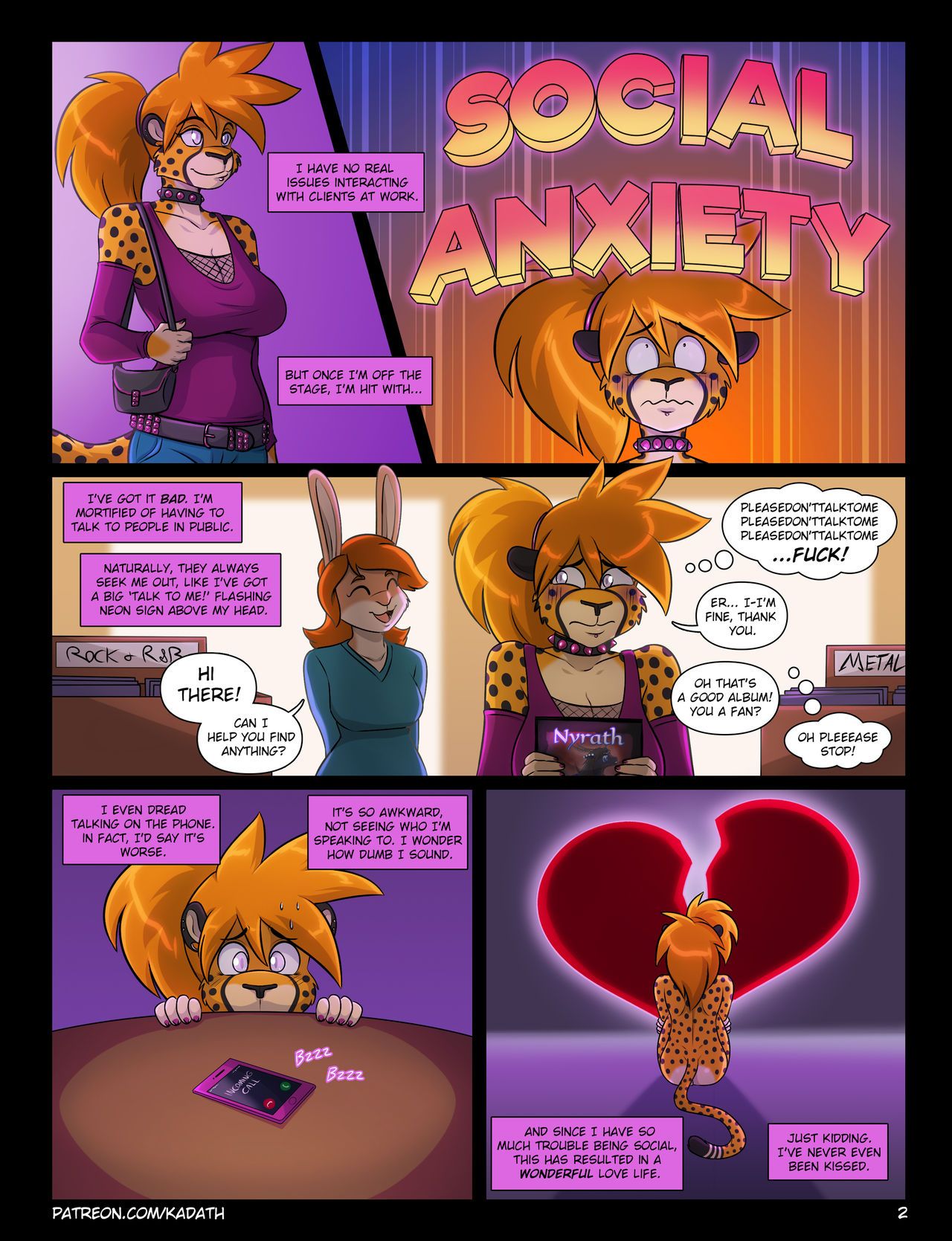 [Kadath] Dynamite's Dating Dilemma (Ongoing) 2