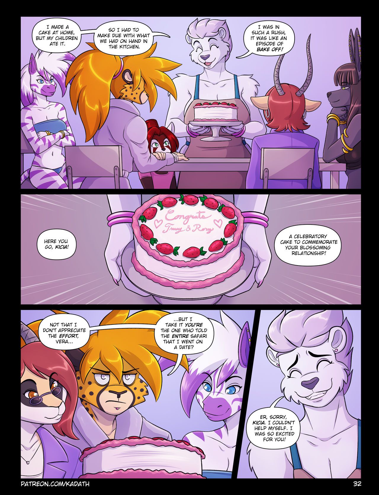 [Kadath] Dynamite's Dating Dilemma (Ongoing) 32