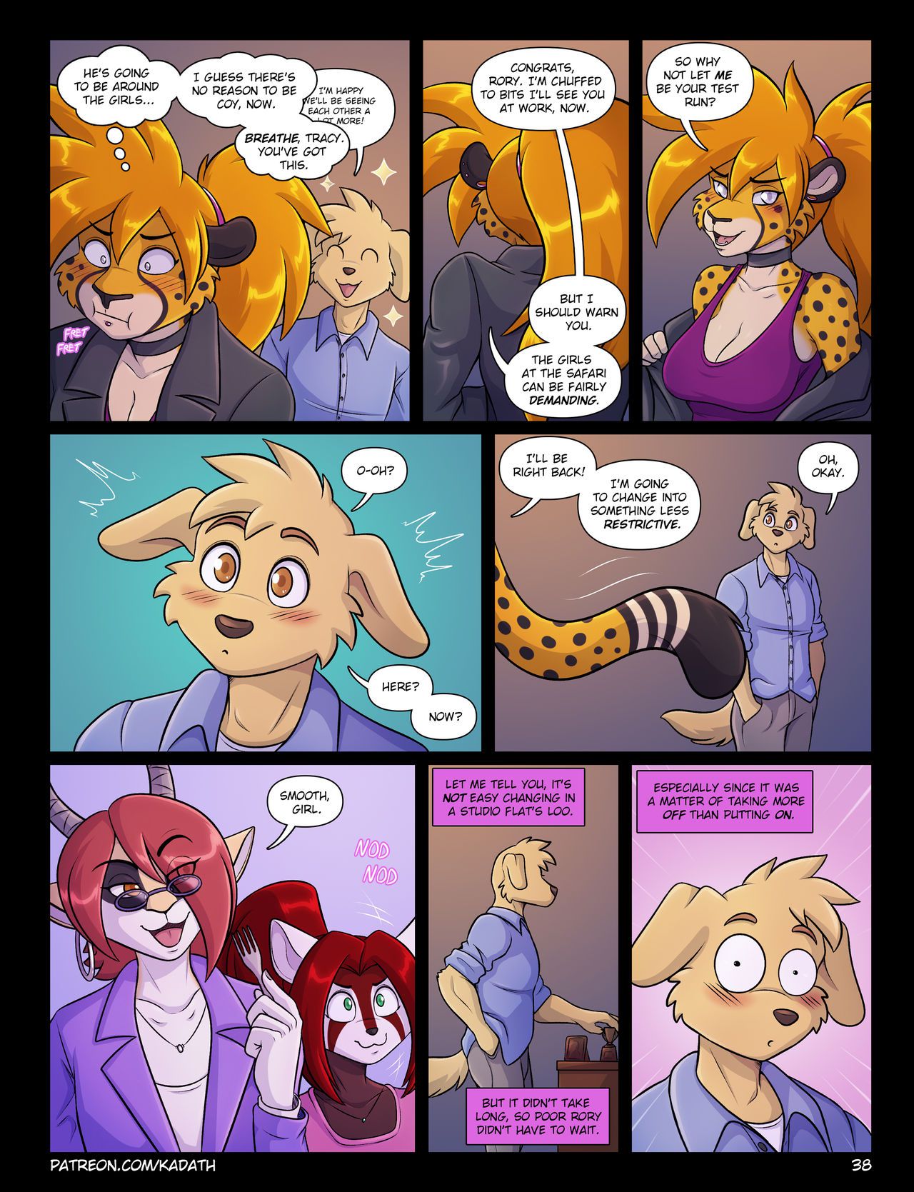 [Kadath] Dynamite's Dating Dilemma (Ongoing) 38