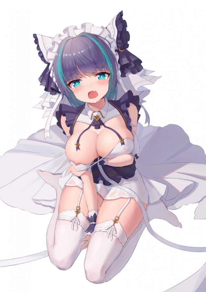 【Secondary】Naughty image of a cute girl with maid's mechashiko 18