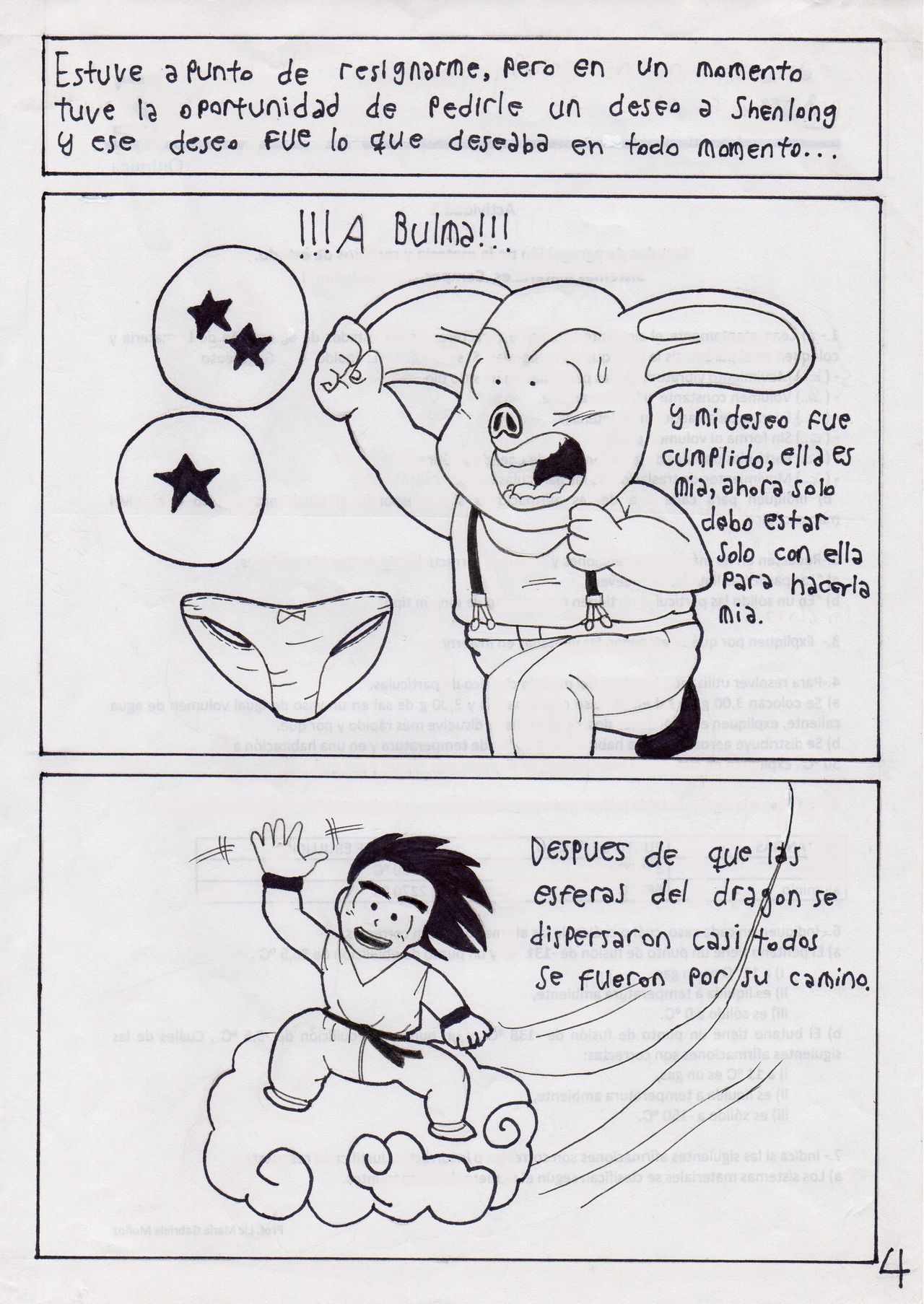 Desire Comics Nº1 : Oolong X Bulma (spanish) 5