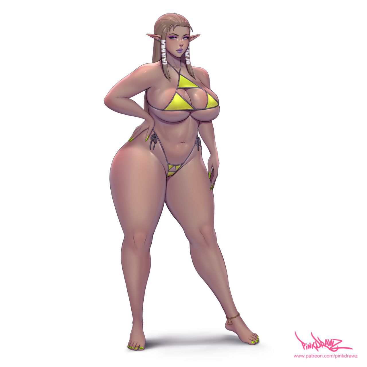 [pinkdrawz] Triforce Bikini (The Legend of Zelda) 10