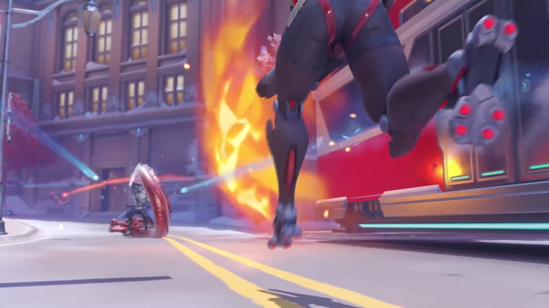 "Sojoan", a new character with a powerful rocket-equipped thigh with a whip whip of the Overwatch 2 machine 15