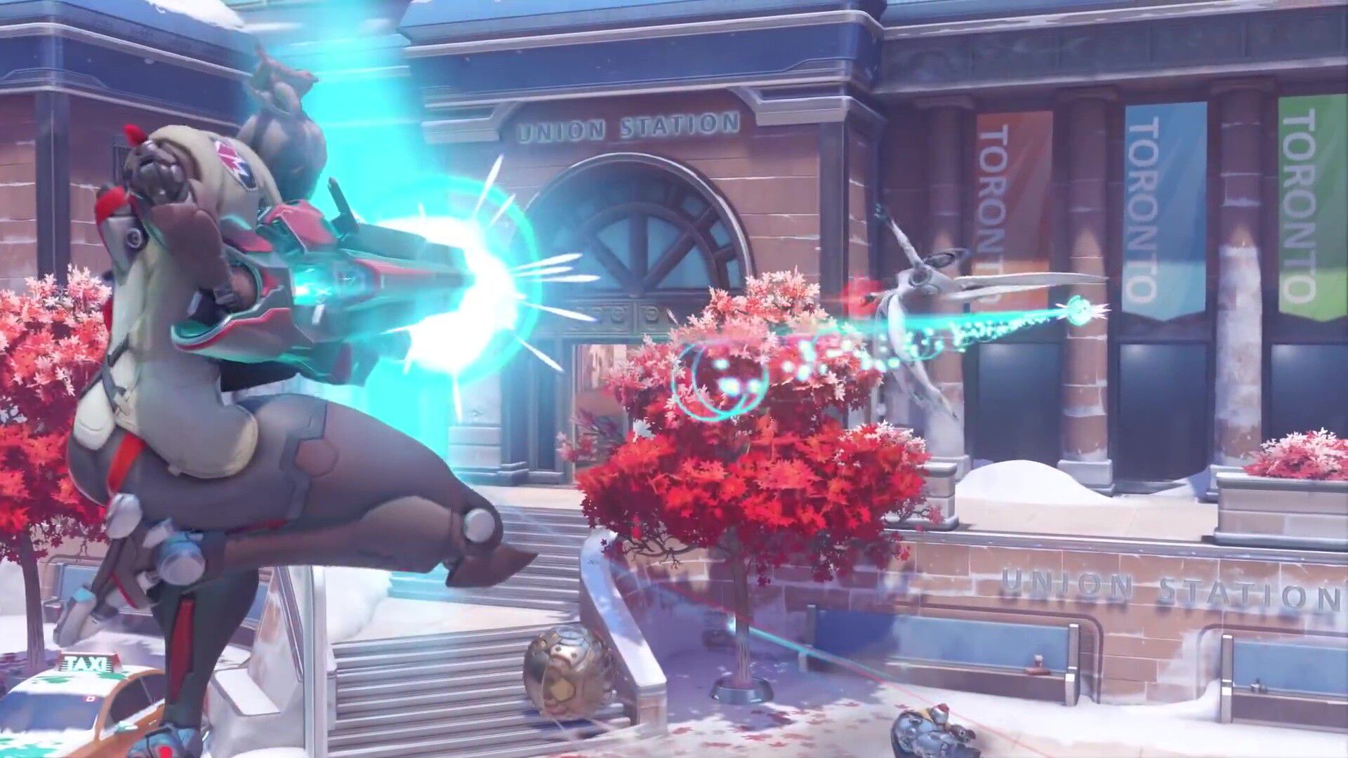 "Sojoan", a new character with a powerful rocket-equipped thigh with a whip whip of the Overwatch 2 machine 22
