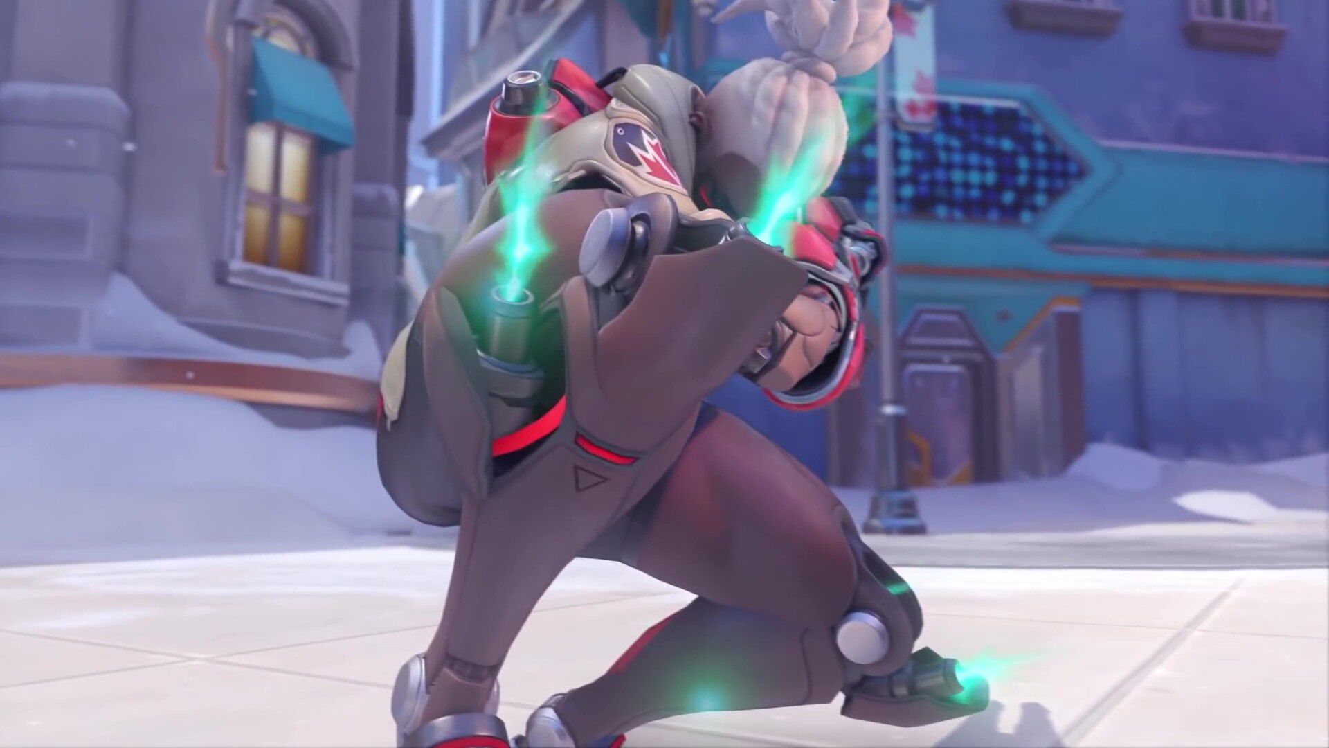 "Sojoan", a new character with a powerful rocket-equipped thigh with a whip whip of the Overwatch 2 machine 23