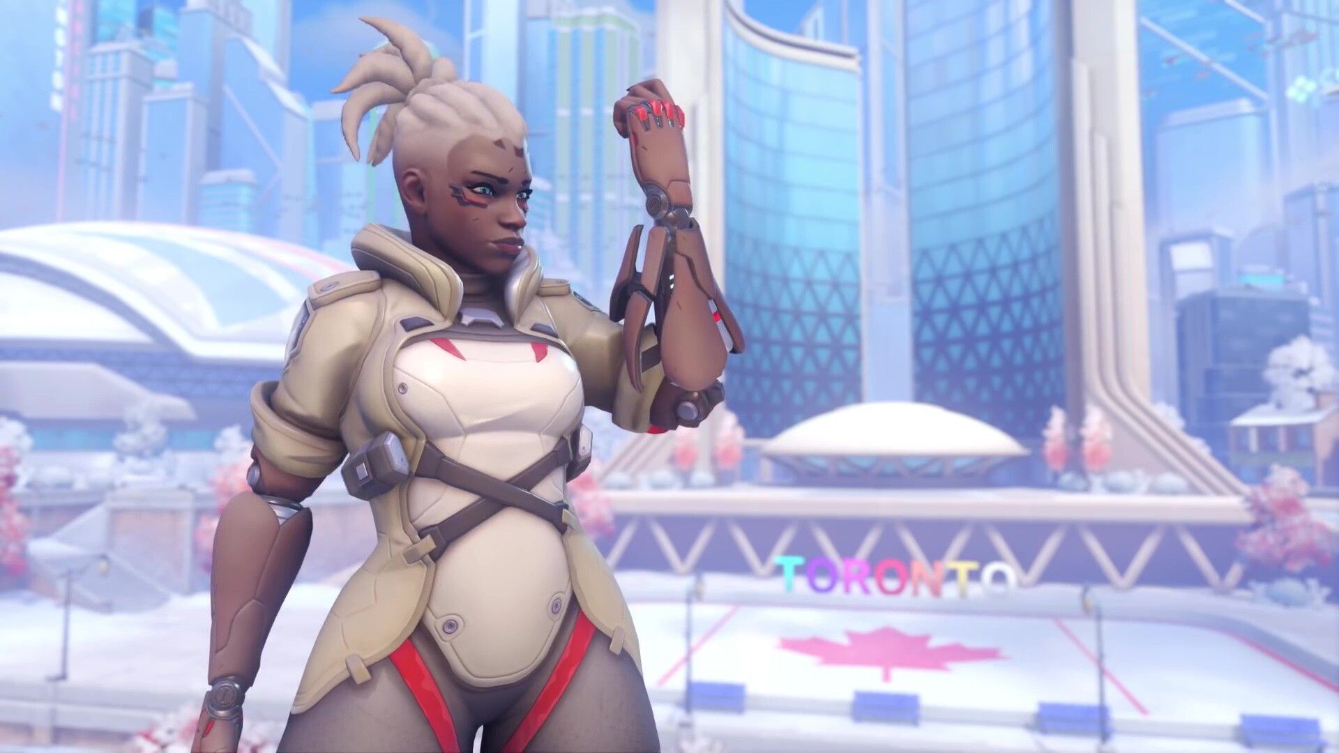 "Sojoan", a new character with a powerful rocket-equipped thigh with a whip whip of the Overwatch 2 machine 25