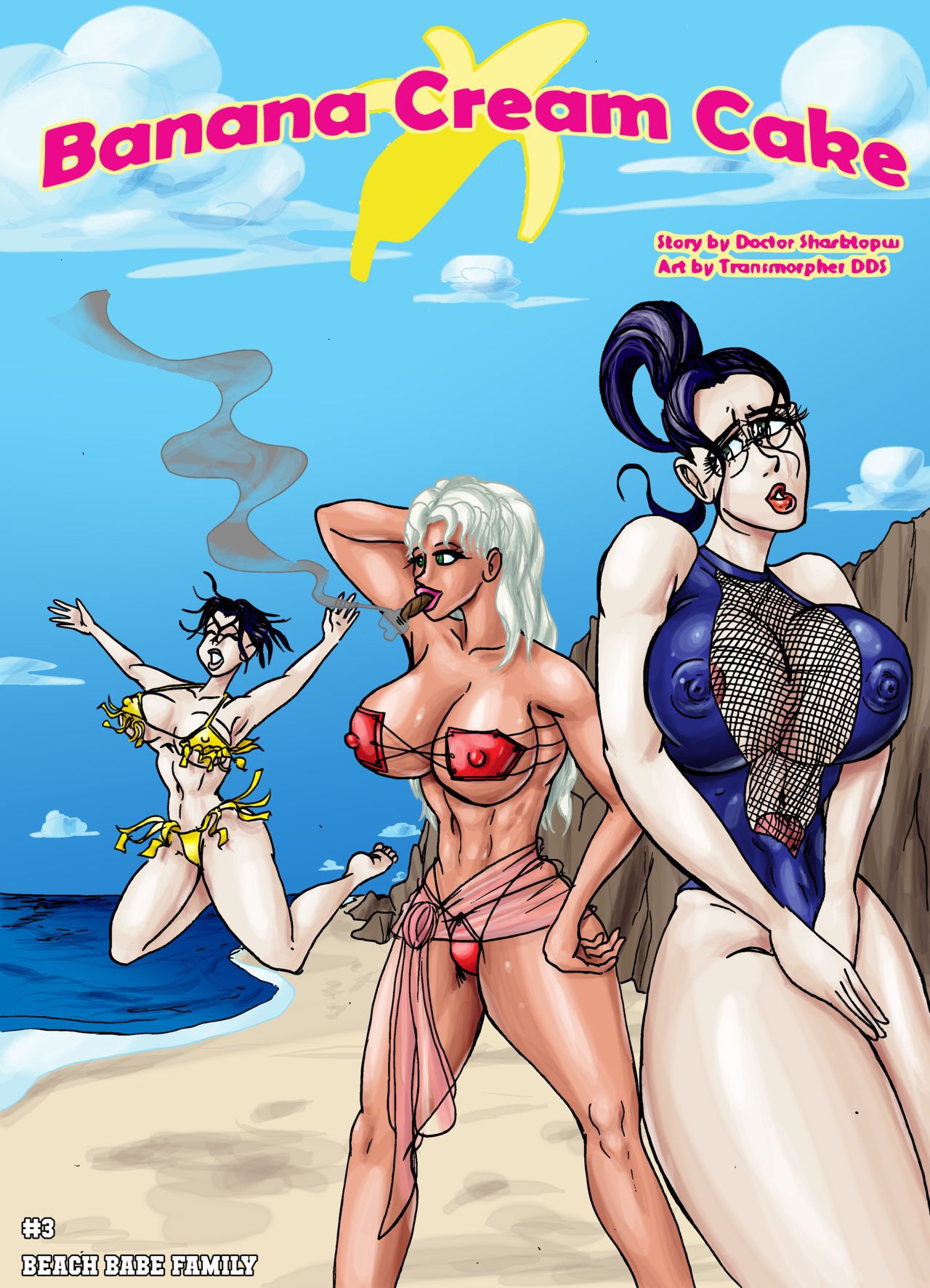 [Dr. Sharktopus & Transmorpher D.D.S.] Banana Cream Cake|Beach Babe Family 1