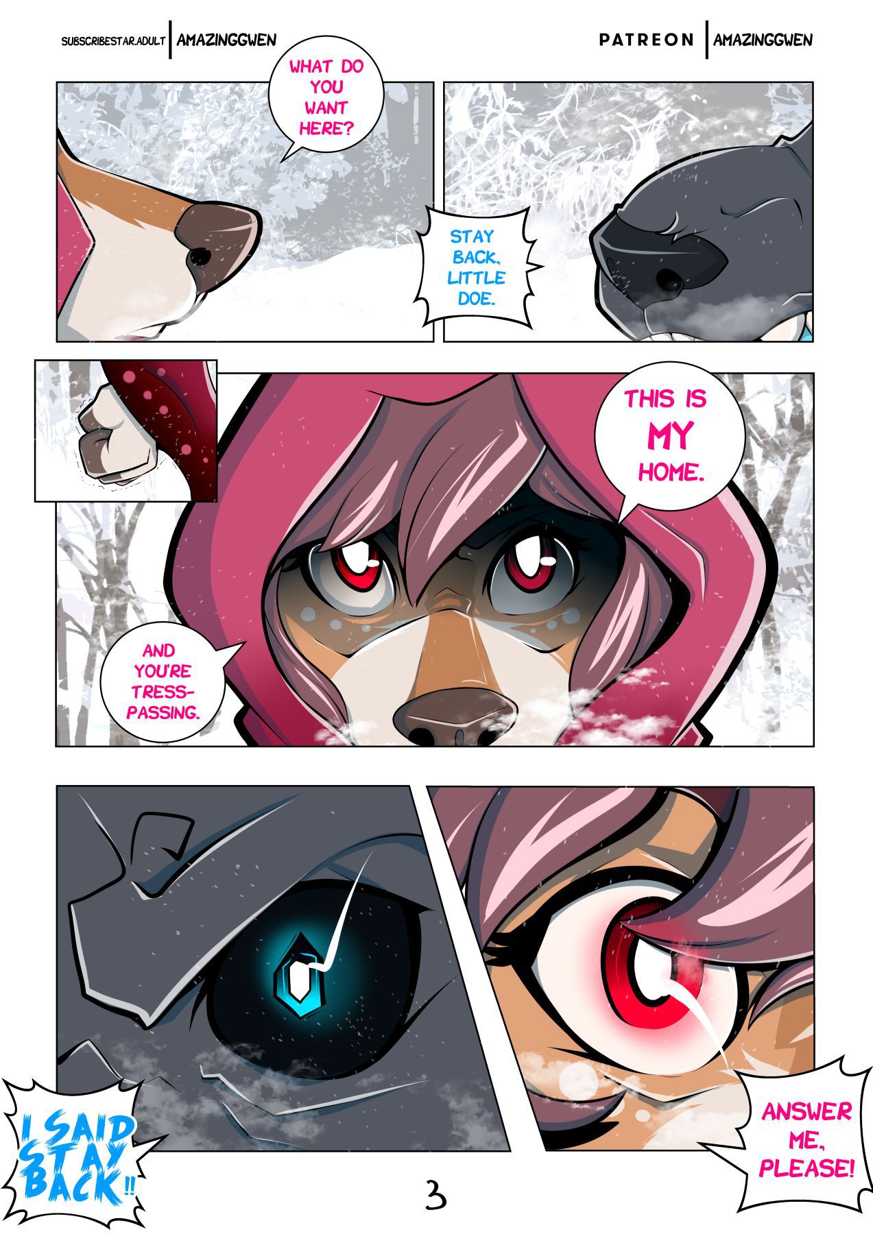 [Amazinggwen] Red Blossom & Winter Snow [English] [Ongoing] 4