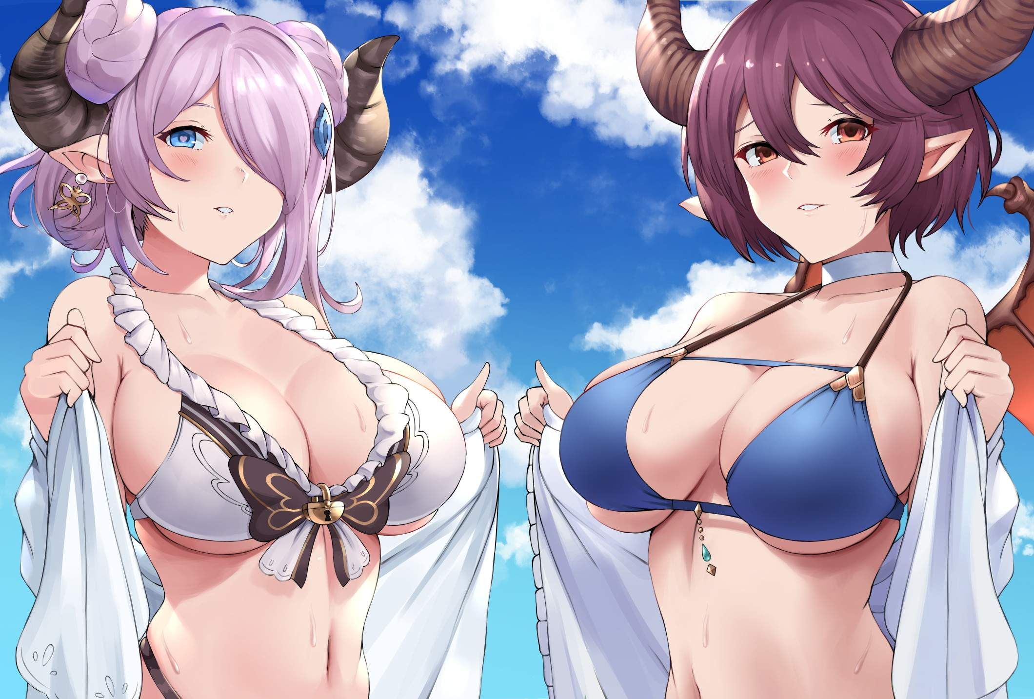 Let's be happy to see the erotic image of Granblue Fantasy! 9