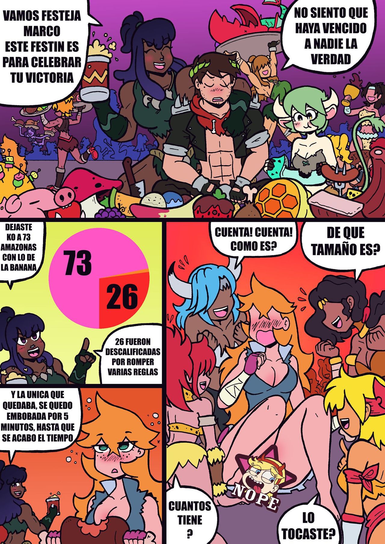 [Malandra Parodias] Harem Neverzone World (Español) 18