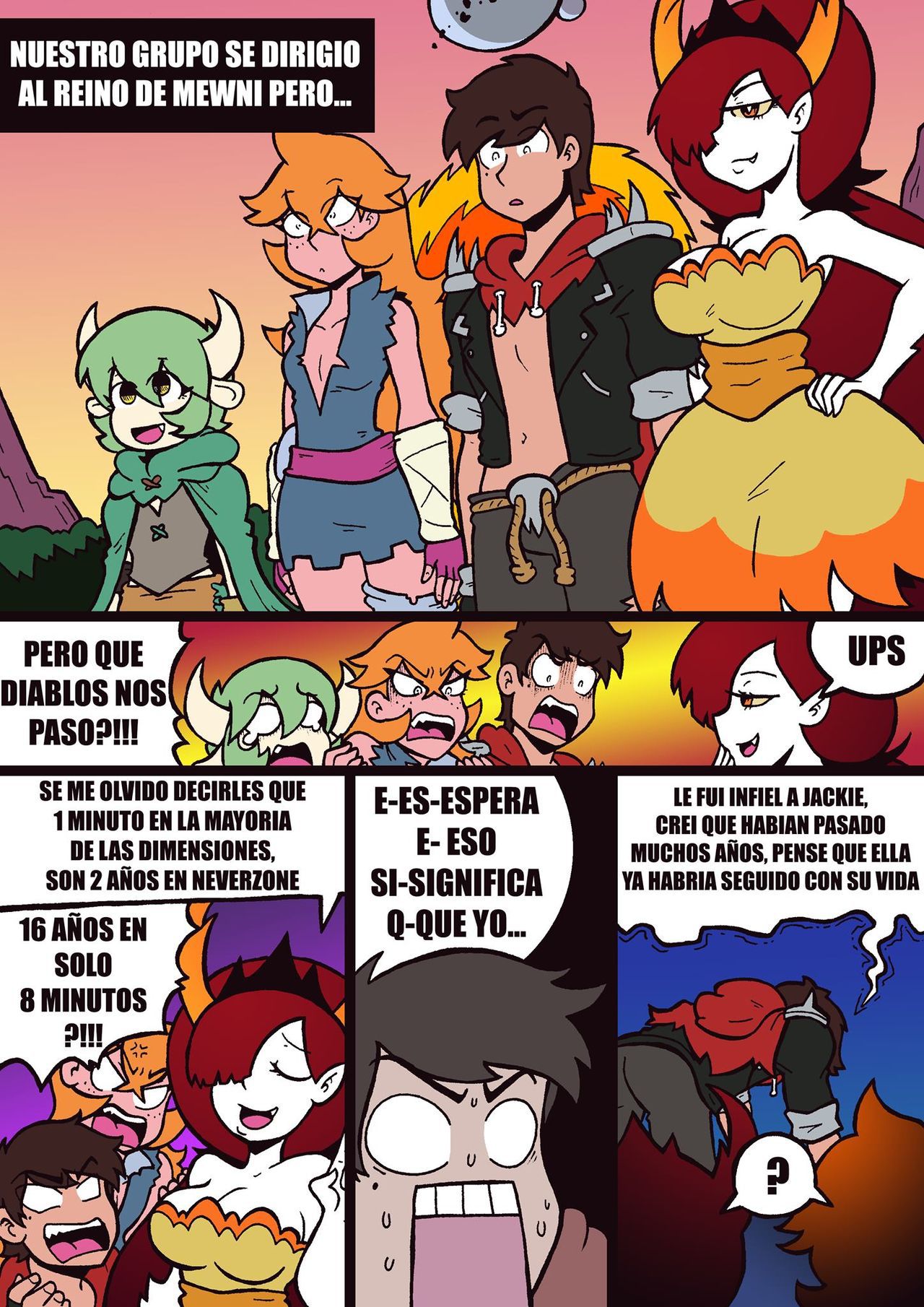 [Malandra Parodias] Harem Neverzone World (Español) 27