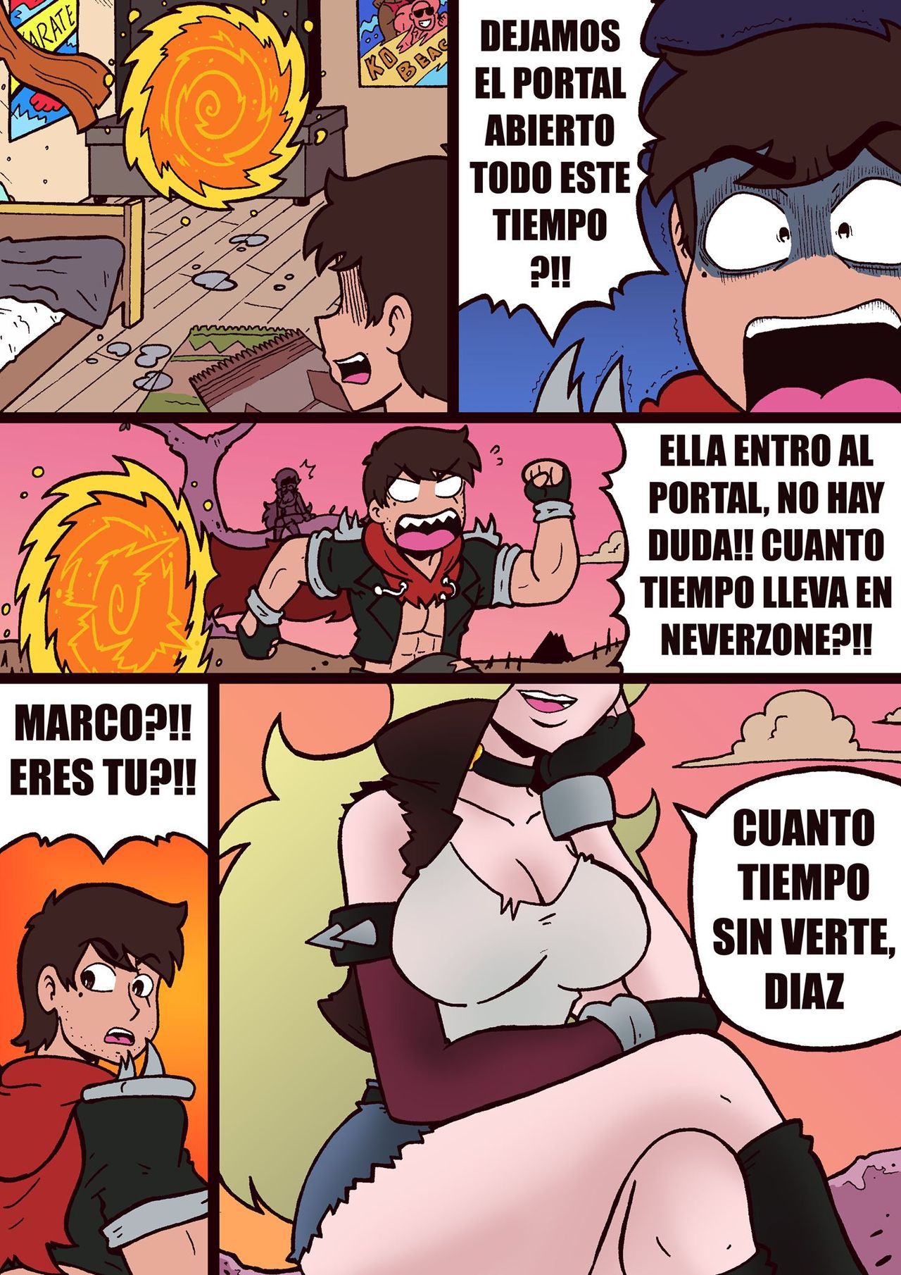 [Malandra Parodias] Harem Neverzone World (Español) 33