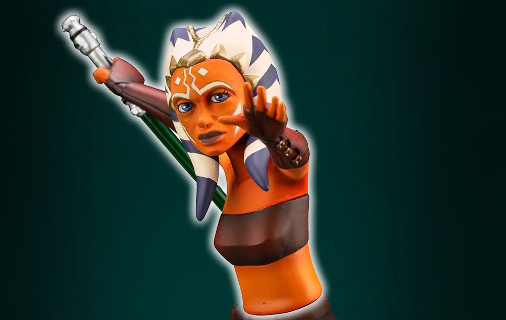 Star Wars: The Clone Wars ArtFX+ Anakin Skywalker Statue (With Ahsoka Tano Piece) [bigbadtoystore.com] Star Wars: The Clone Wars ArtFX+ Anakin Skywalker Statue (With Ahsoka Tano Piece) 14