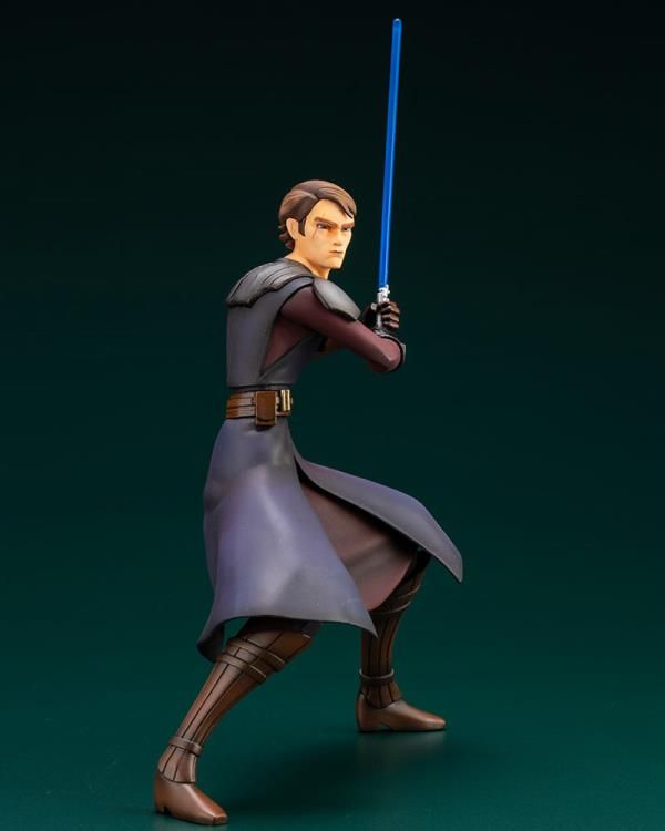 Star Wars: The Clone Wars ArtFX+ Anakin Skywalker Statue (With Ahsoka Tano Piece) [bigbadtoystore.com] Star Wars: The Clone Wars ArtFX+ Anakin Skywalker Statue (With Ahsoka Tano Piece) 9