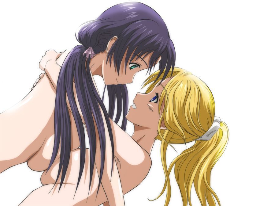 A convenient two-dimensional lesbian erotic image because it is a woman each other and can do various feelings well 12